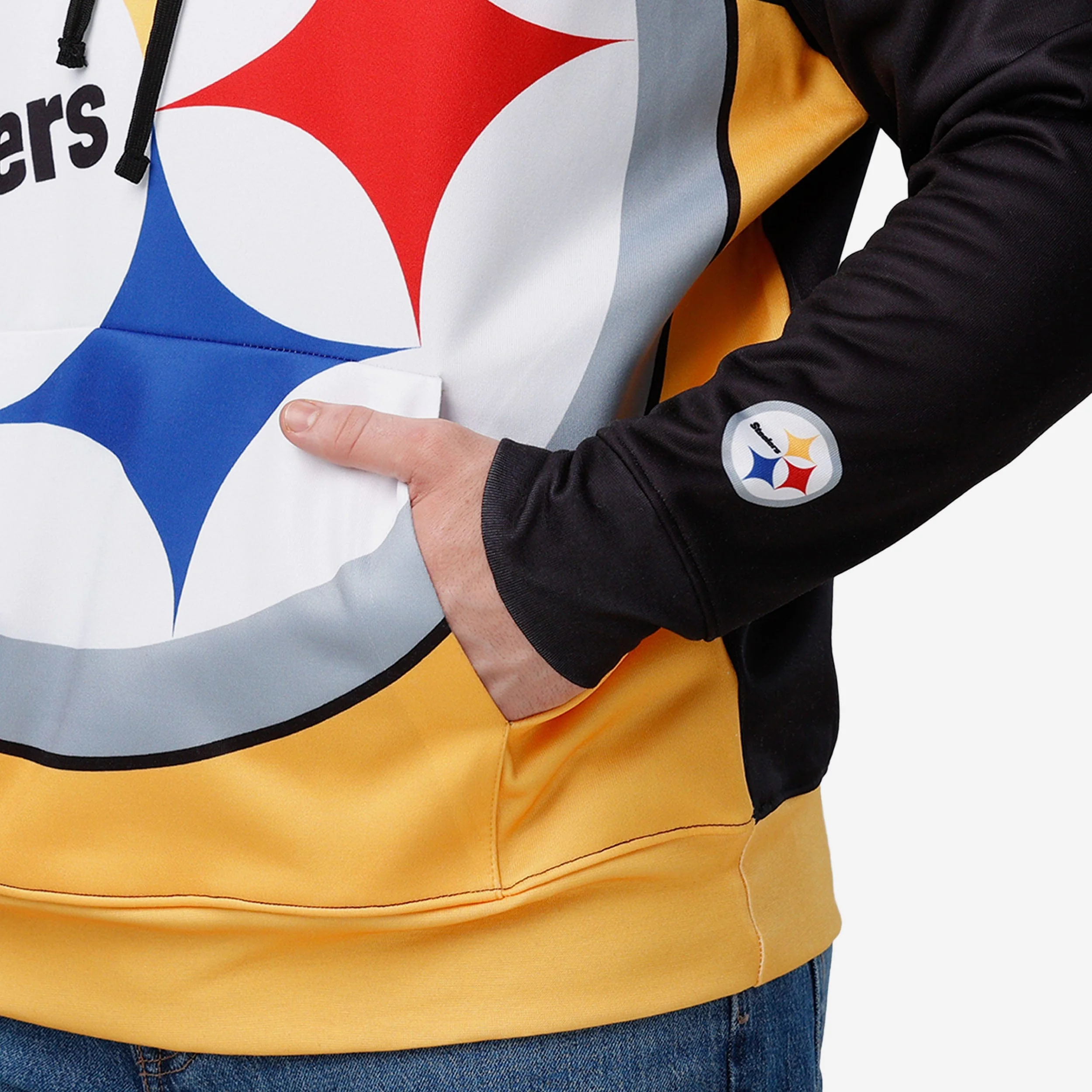 Pittsburgh Steelers Bold Logo Hoodie - Image 4