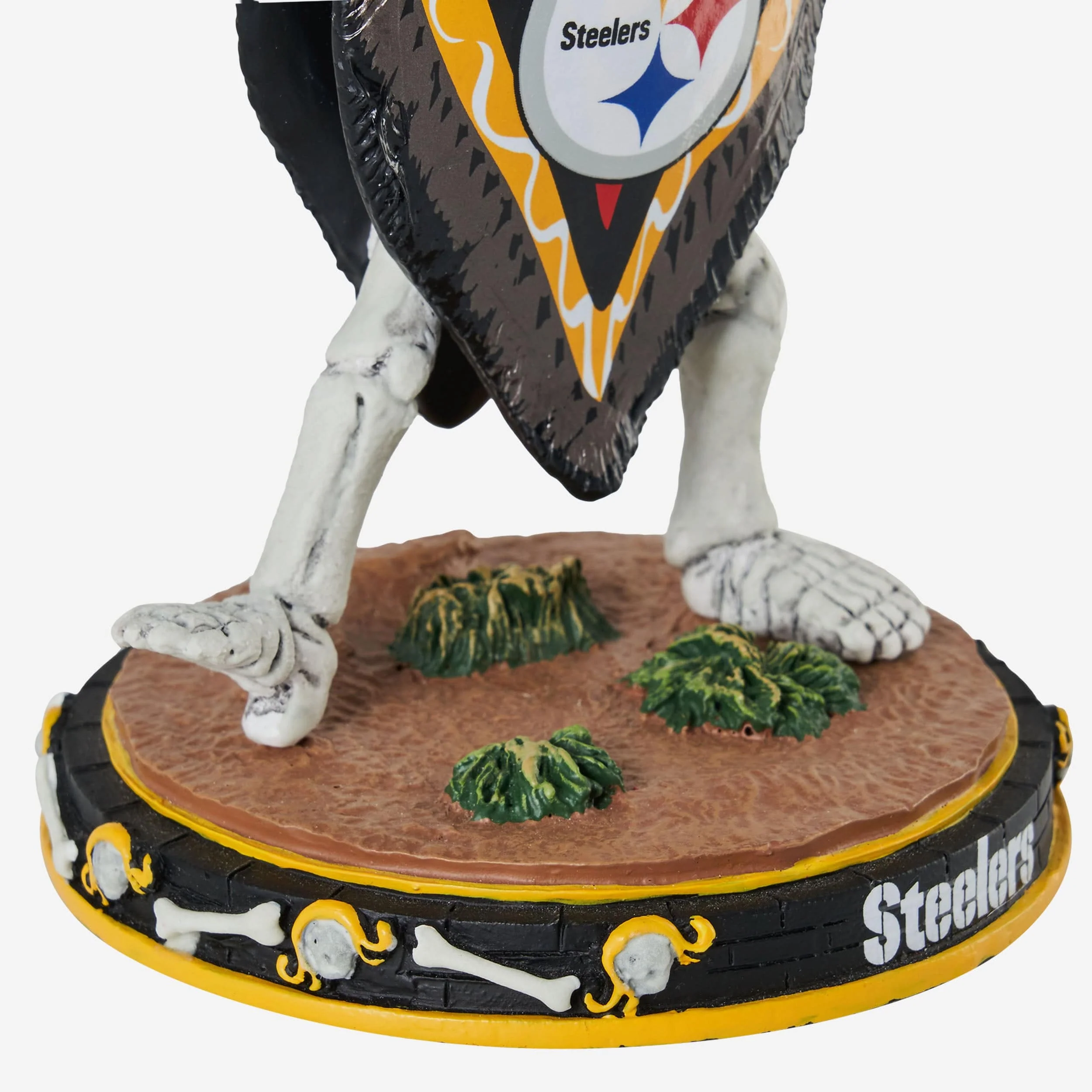 Pittsburgh Steelers Calavera Glow in the Dark Bobblehead - Image 4