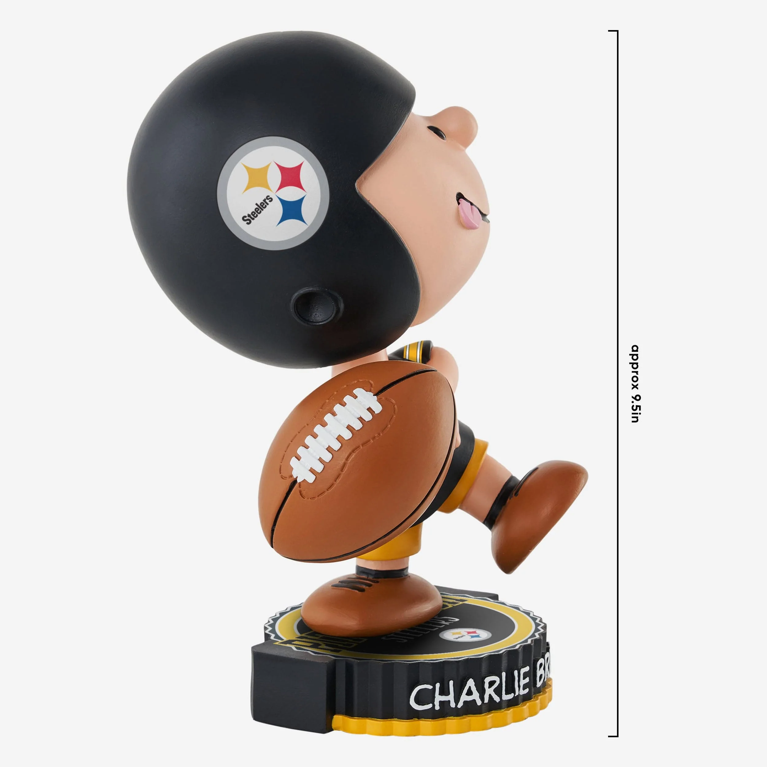 Pittsburgh Steelers Charlie Brown Peanuts Bighead Bobblehead - Image 4