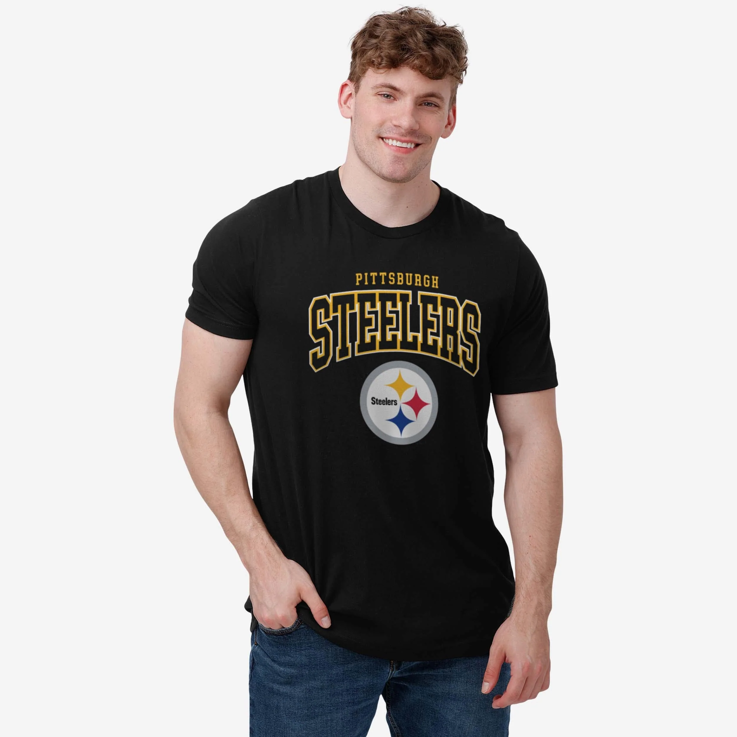 Pittsburgh Steelers Classic Logo T-Shirt - Image 6