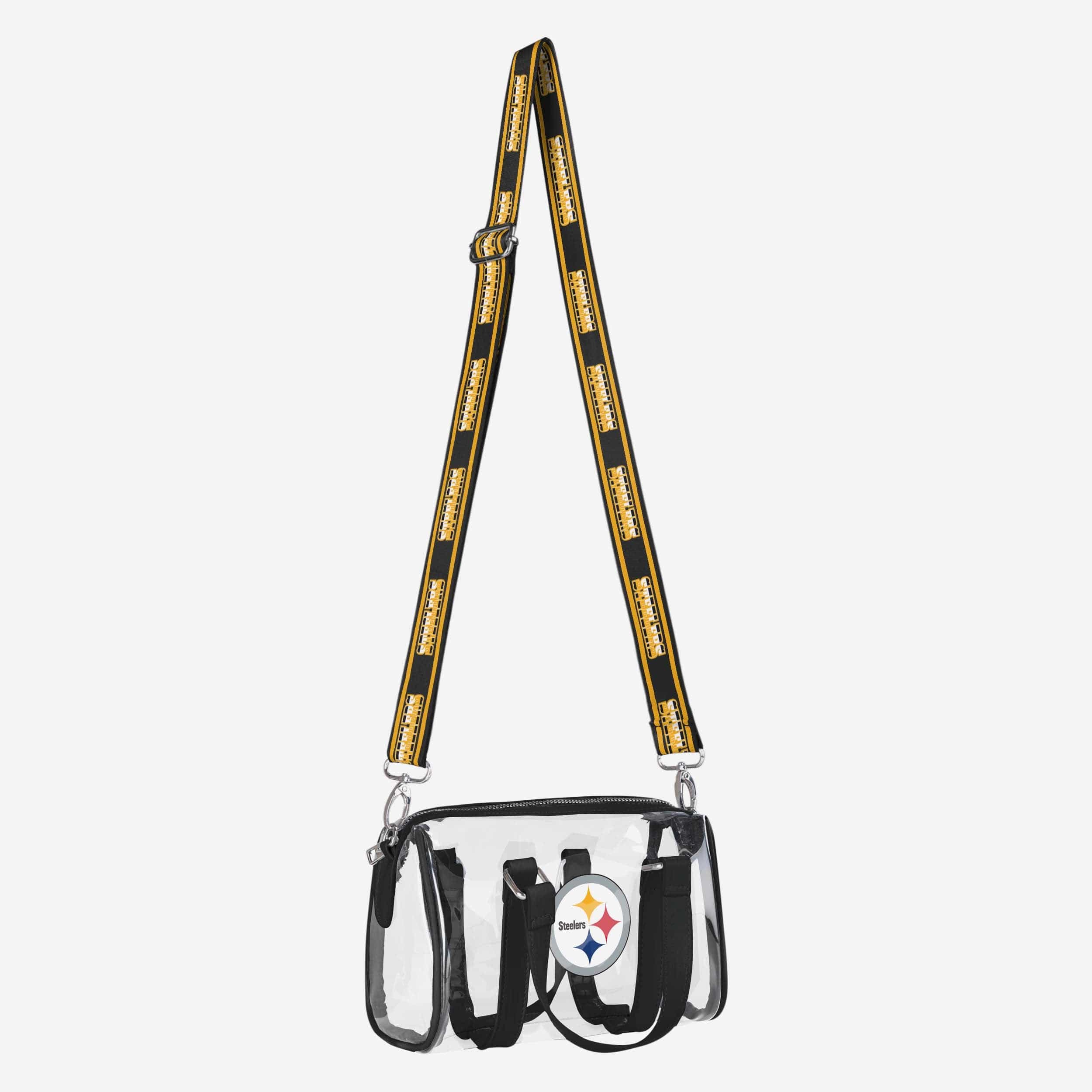 Pittsburgh Steelers Clear Barrel Bag - Image 2
