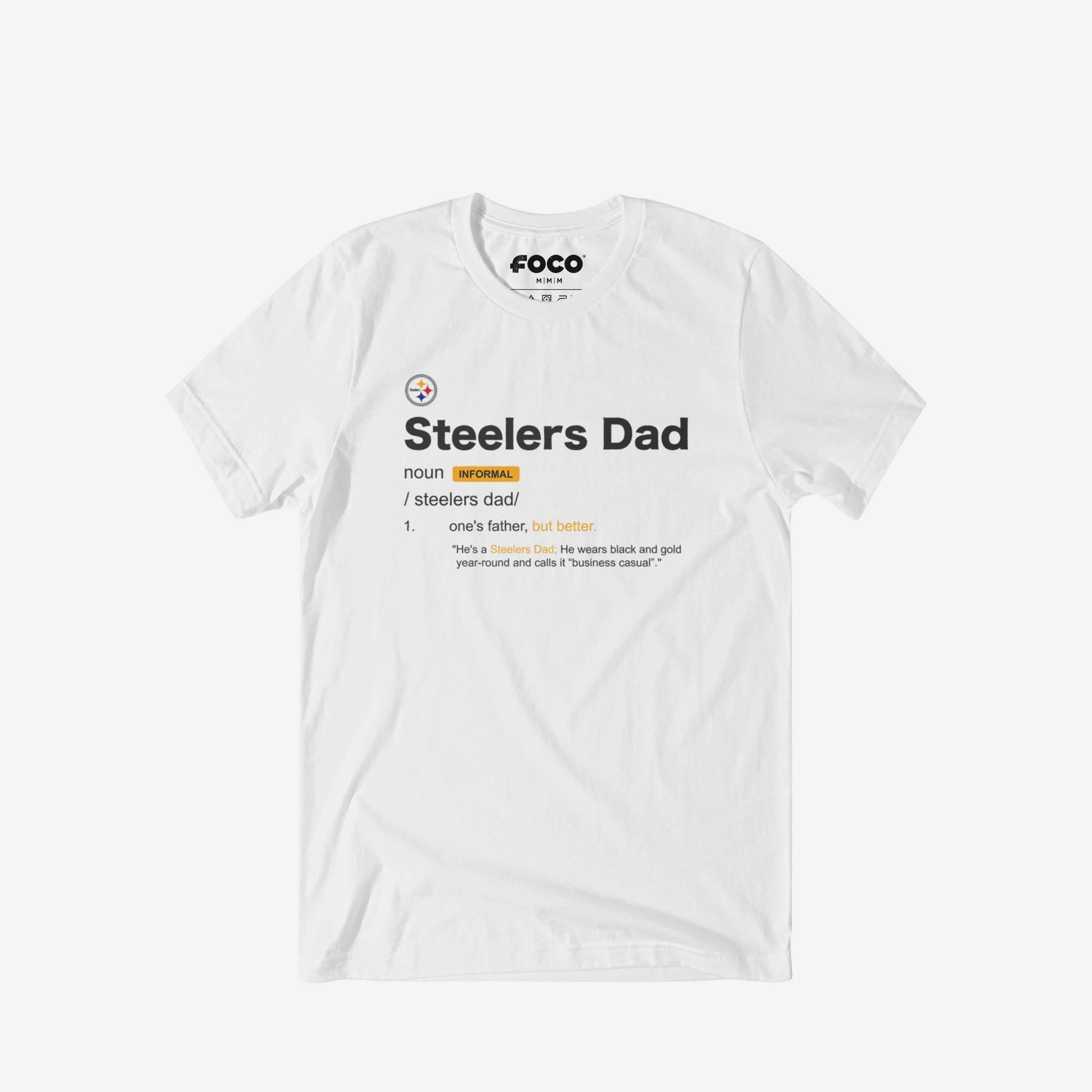 Pittsburgh Steelers Dad Definition T-Shirt