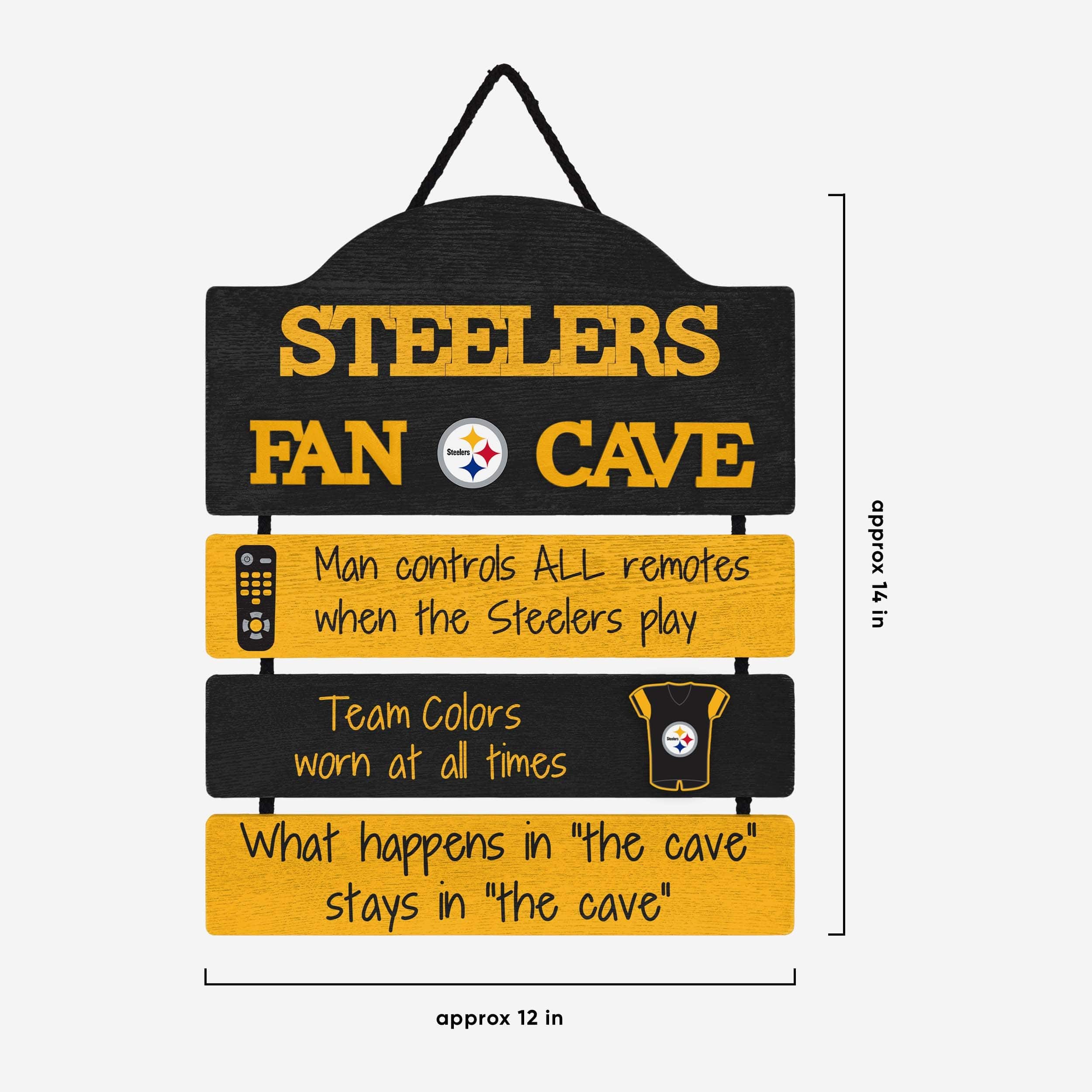 Pittsburgh Steelers Fancave Sign - Image 3