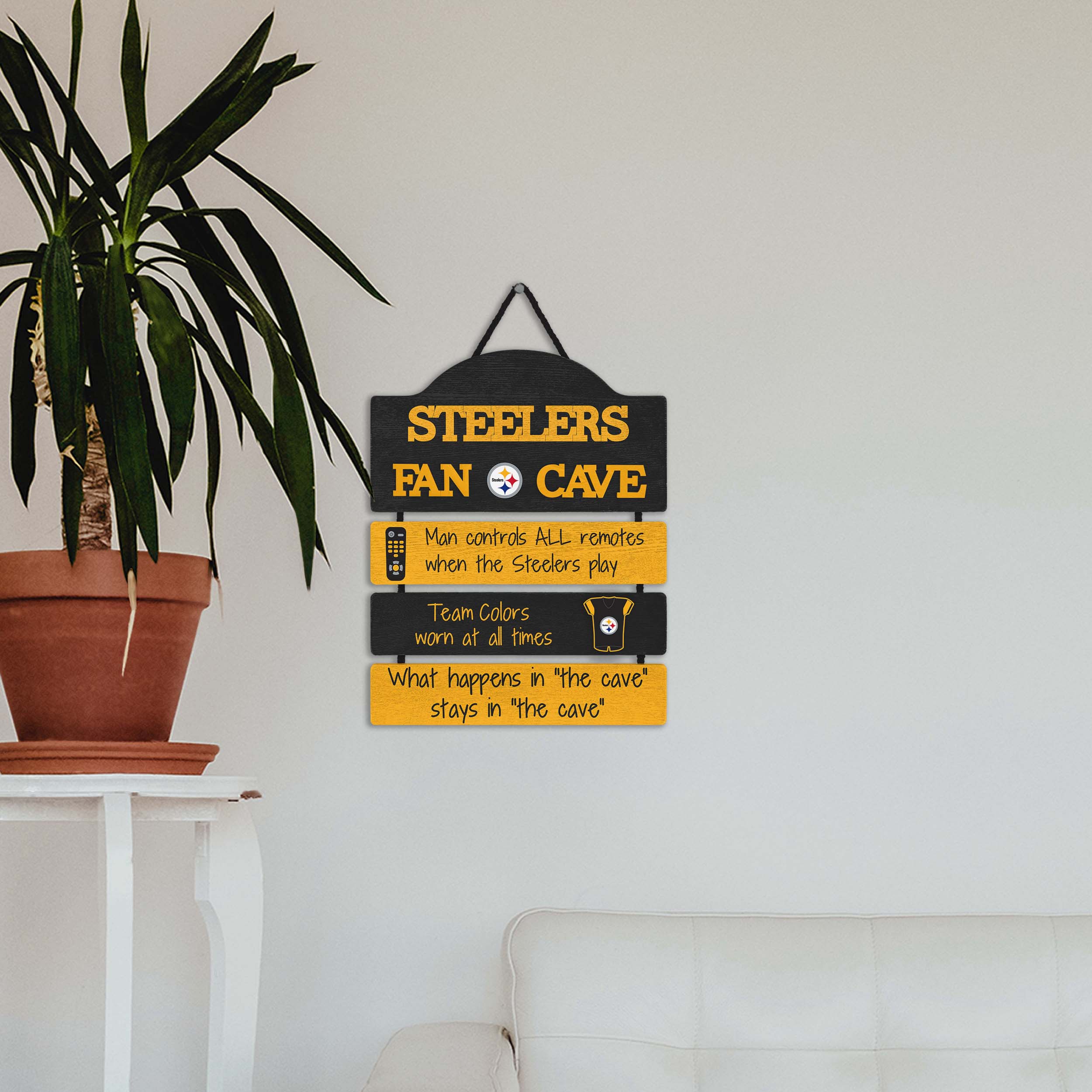 Pittsburgh Steelers Fancave Sign - Image 4