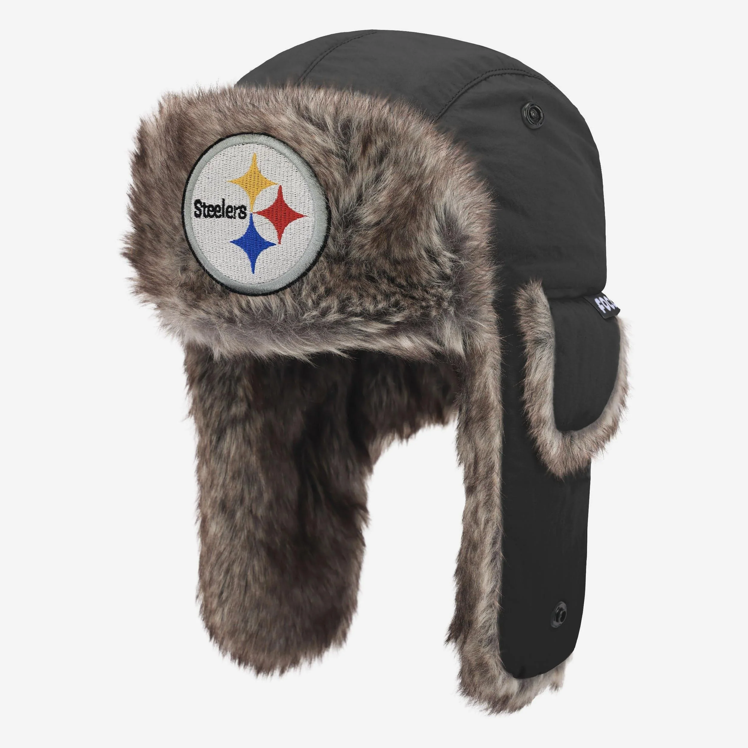 Pittsburgh Steelers Faux Fur Trapper Hat