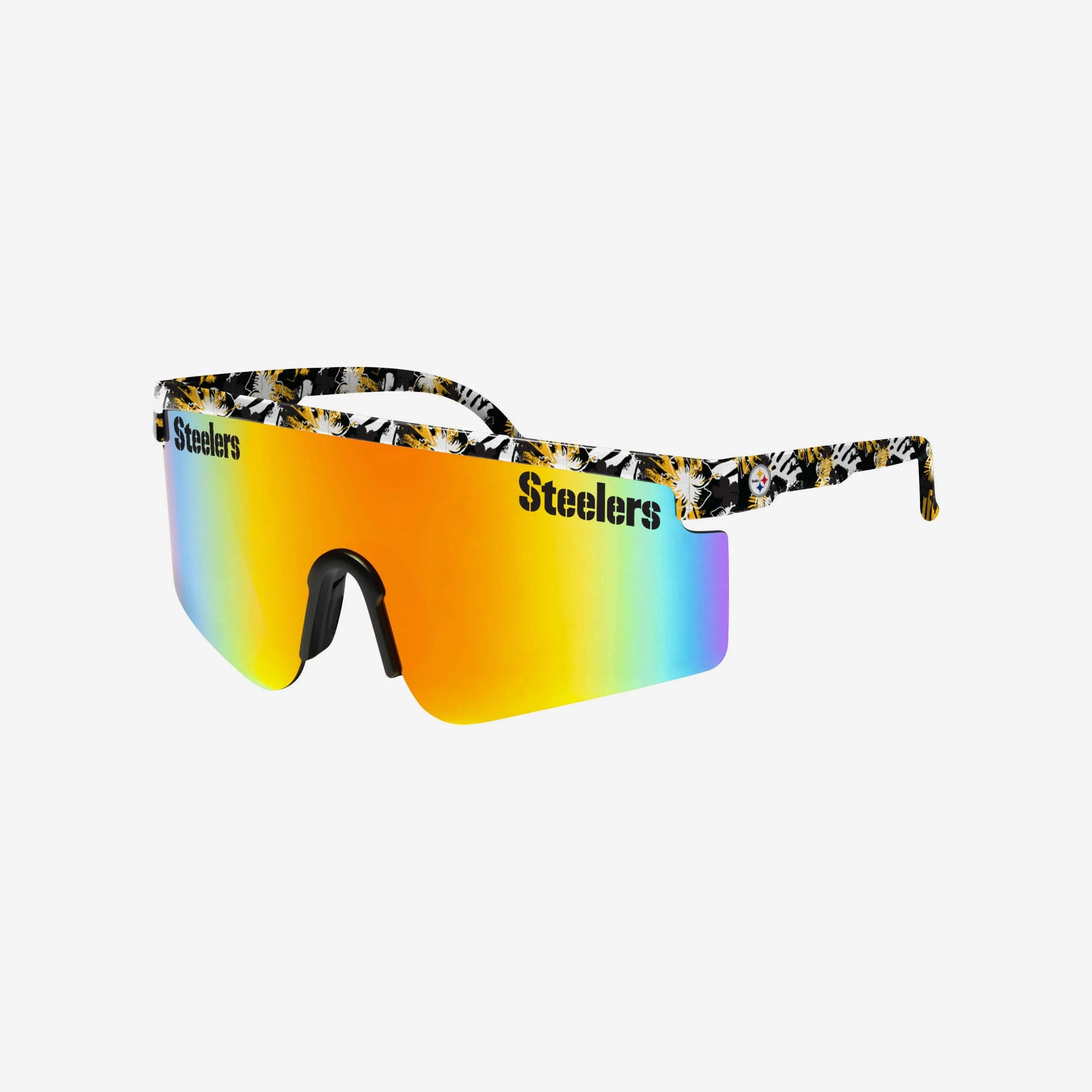 Pittsburgh Steelers Floral Large Frame Sunglasses