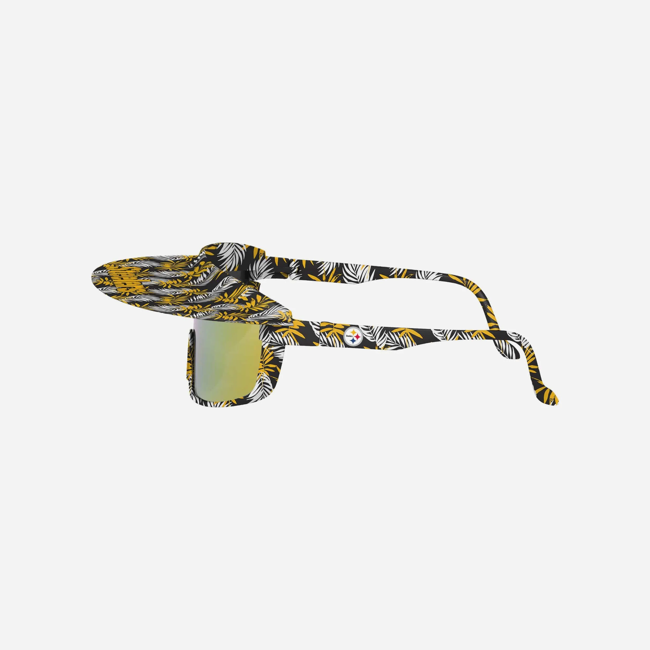 Pittsburgh Steelers Floral Visor Sunglasses - Image 3