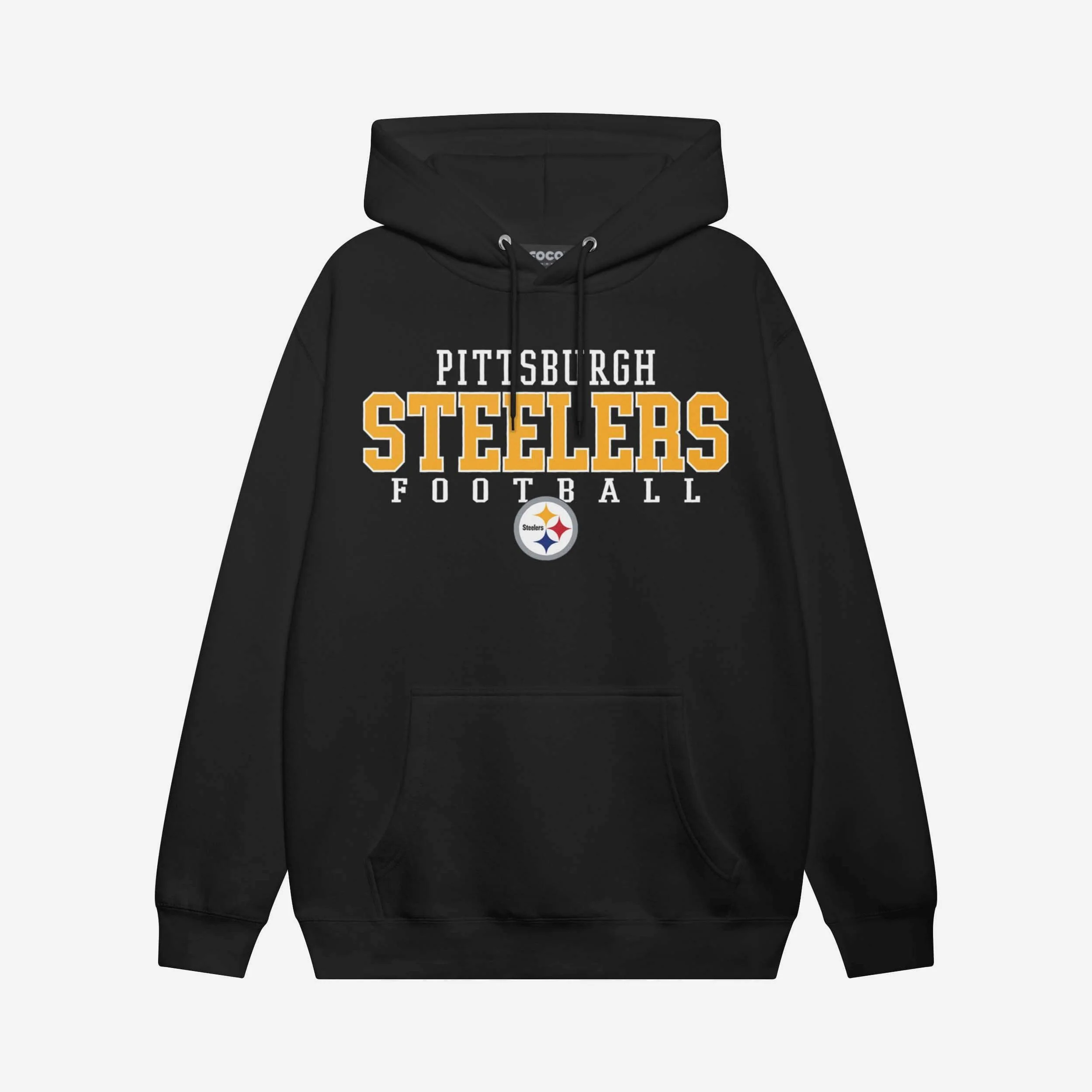 Pittsburgh Steelers Football Wordmark Hoodie