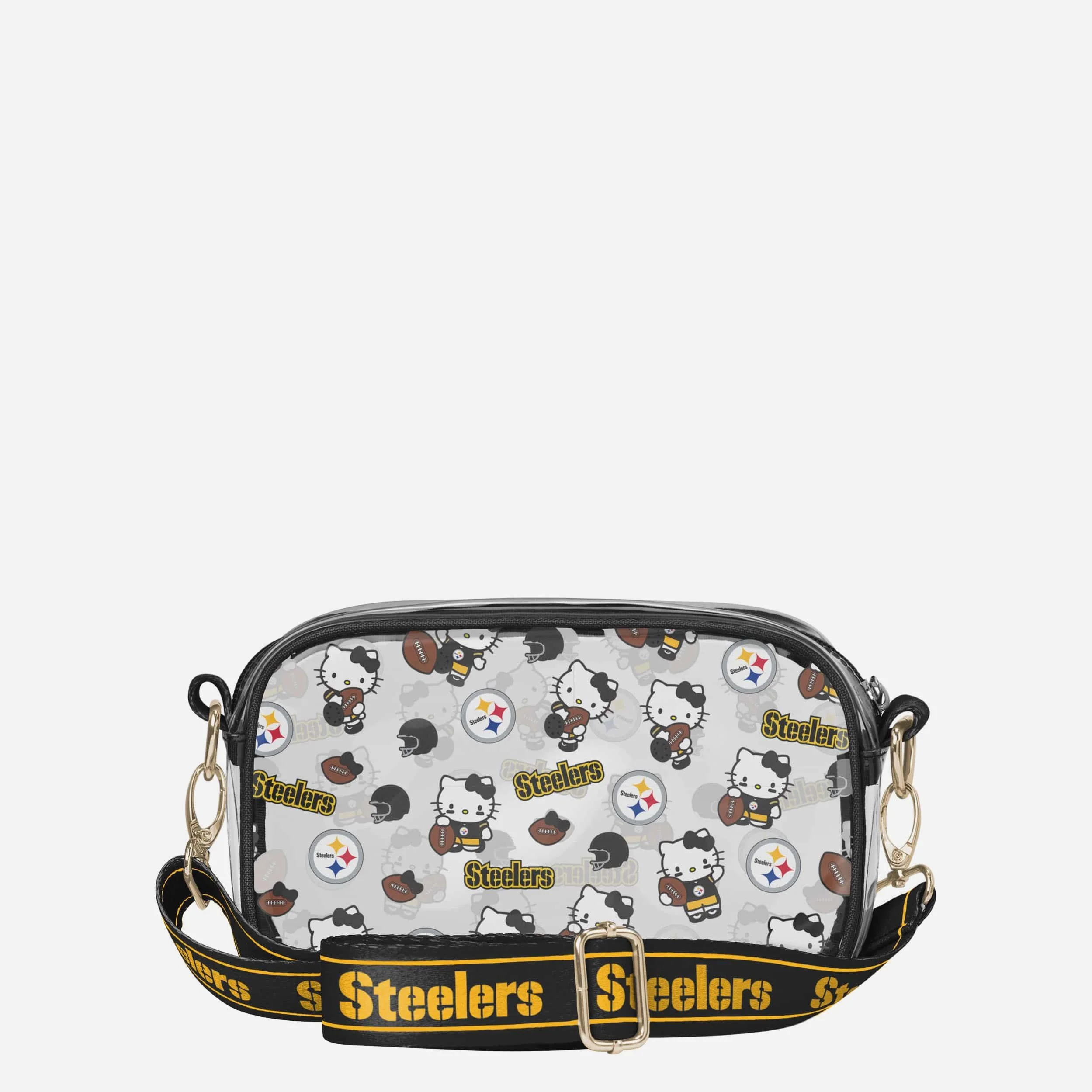 Pittsburgh Steelers Hello Kitty® Clear Crossbody Bag - Image 5