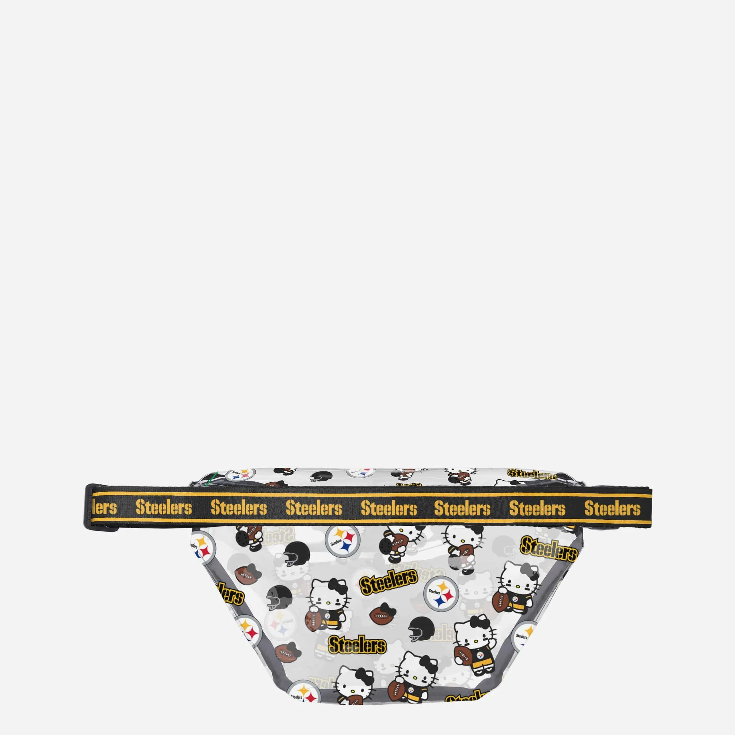 Pittsburgh Steelers Hello Kitty® Clear Fanny Pack - Image 2