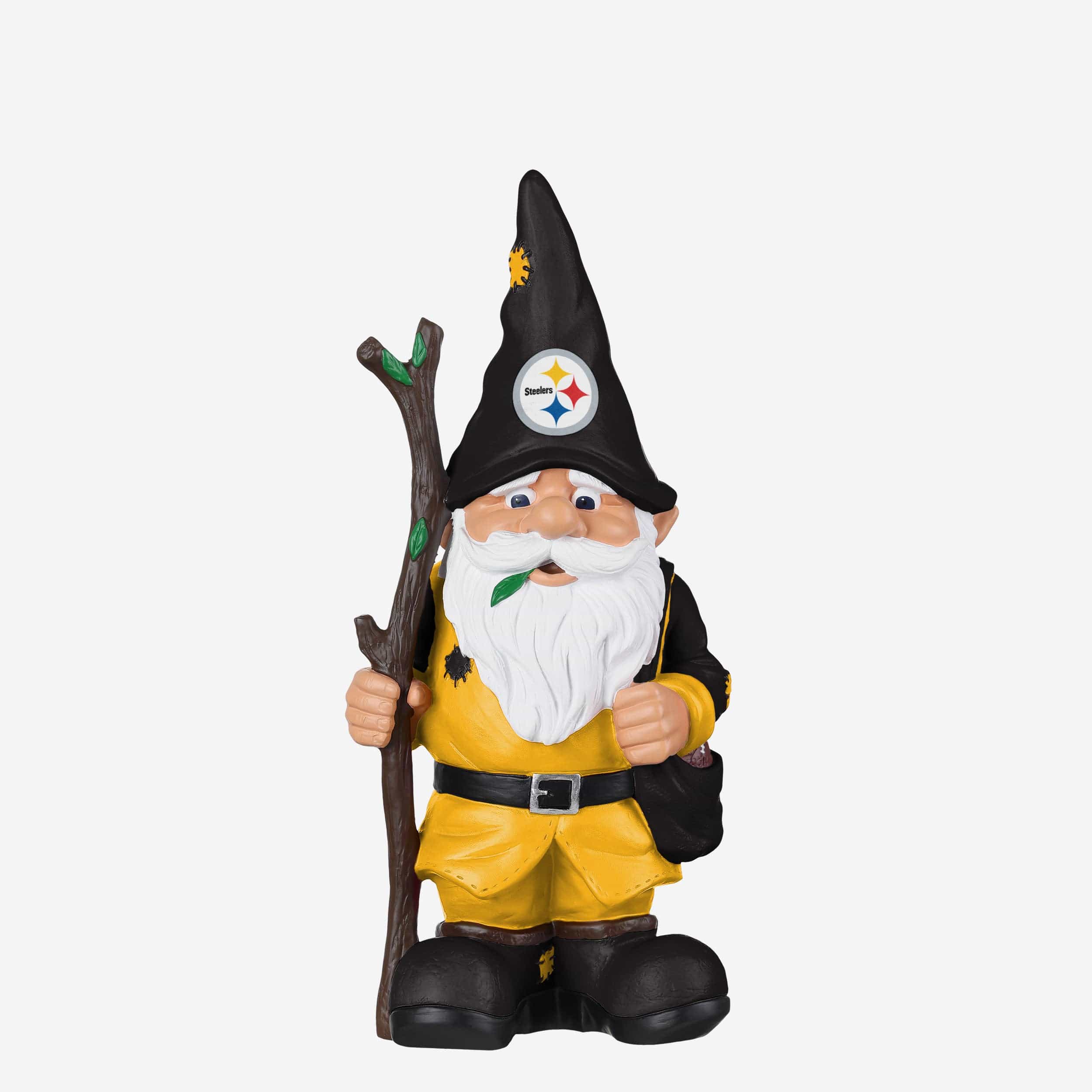 Pittsburgh Steelers Holding Stick Gnome