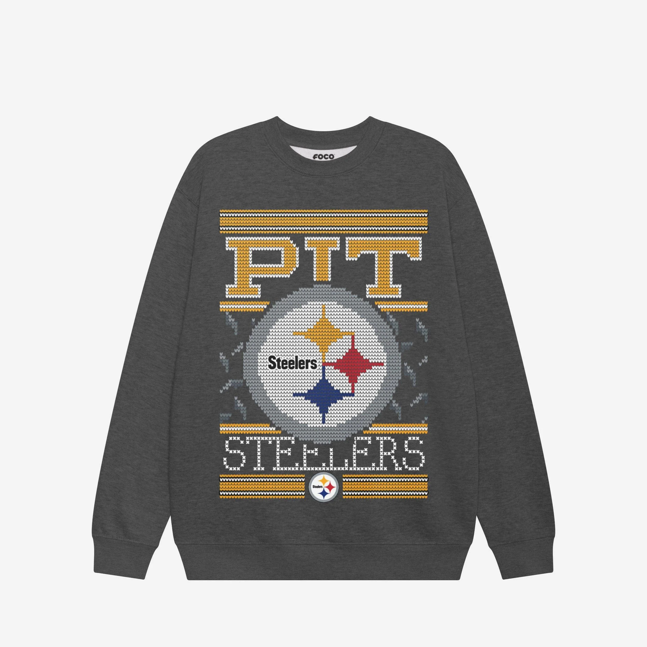 Pittsburgh Steelers Holiday Crew Neck Sweatshirt