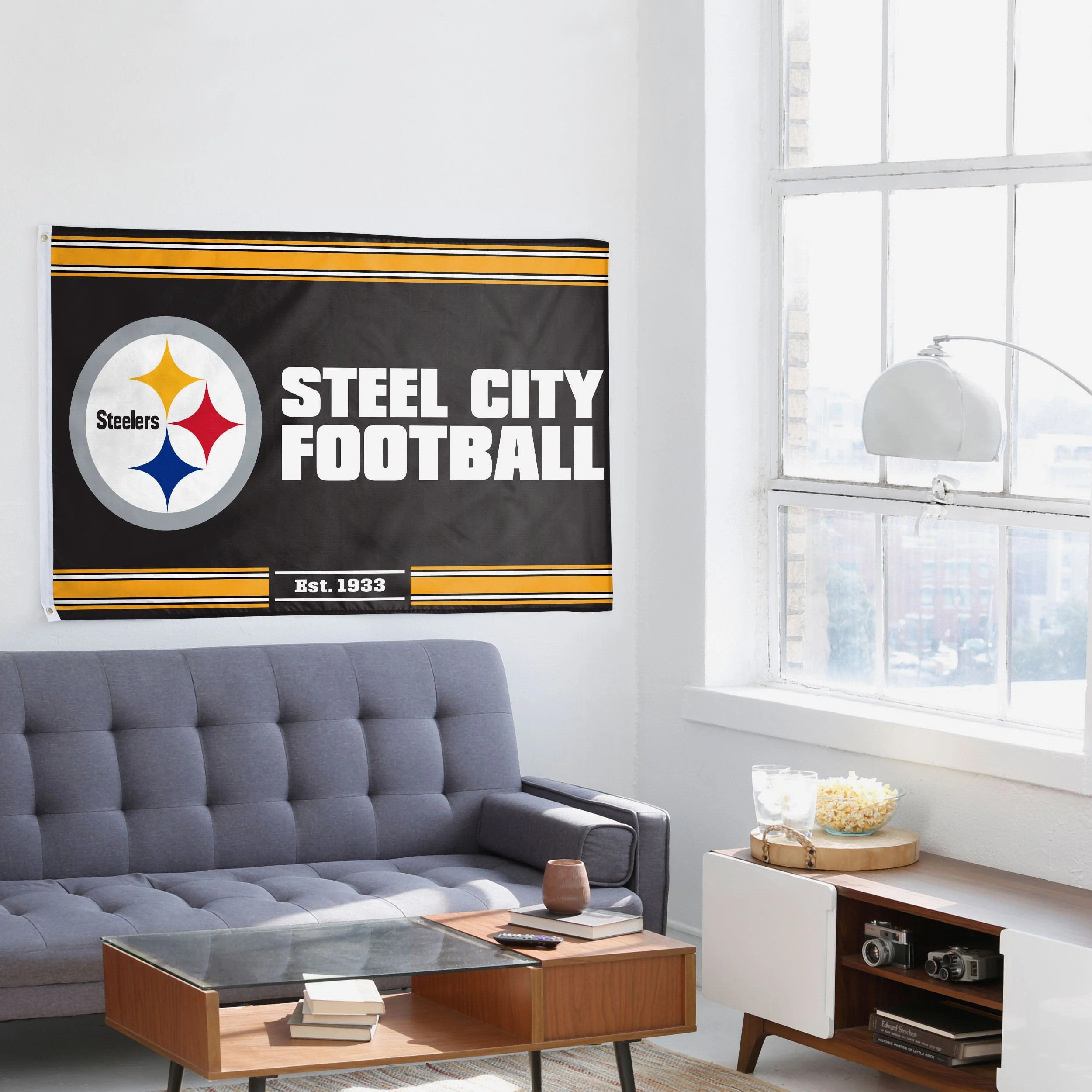 Pittsburgh Steelers Horizontal Slogan Flag - Image 4