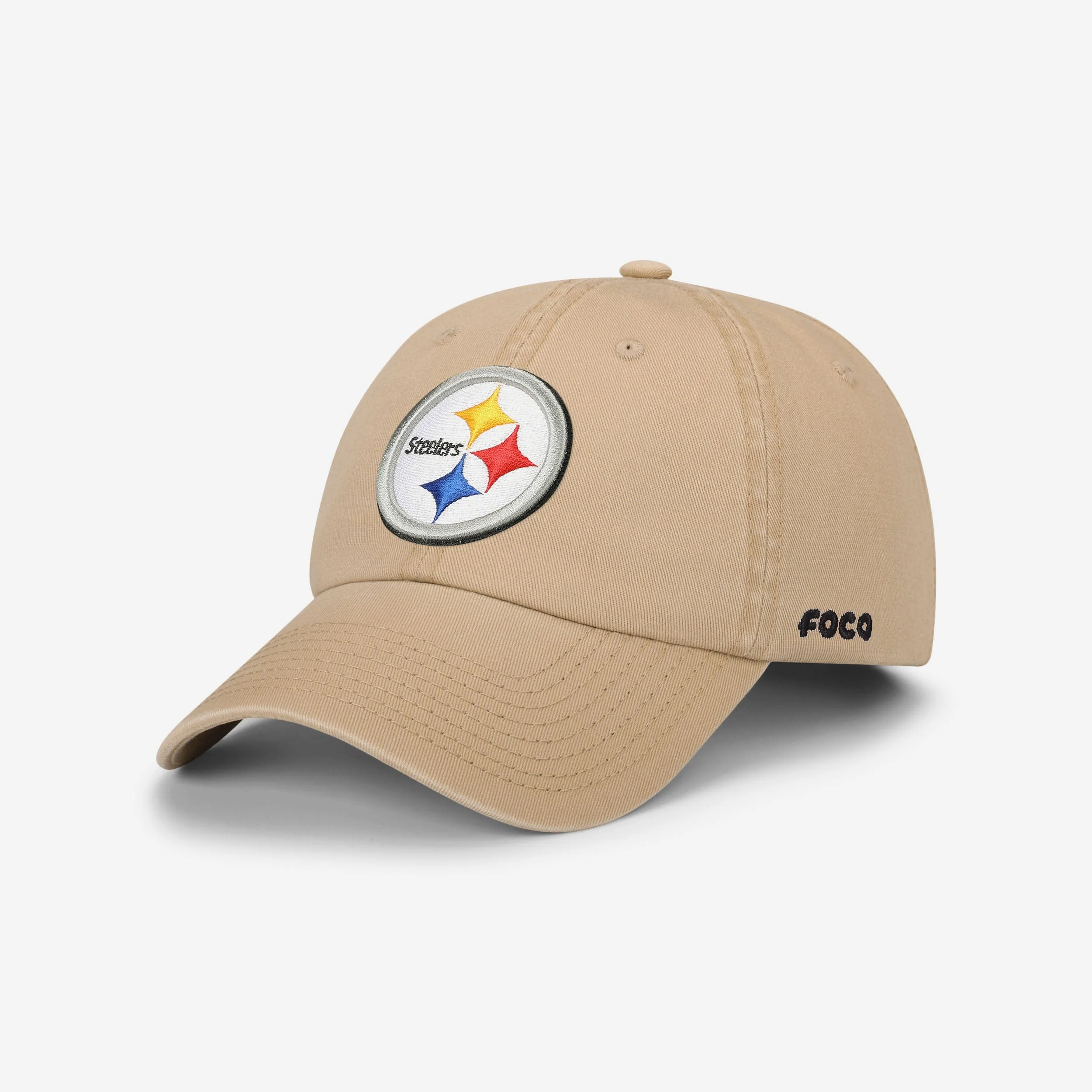 Pittsburgh Steelers Khaki Primary Logo Casual Cap