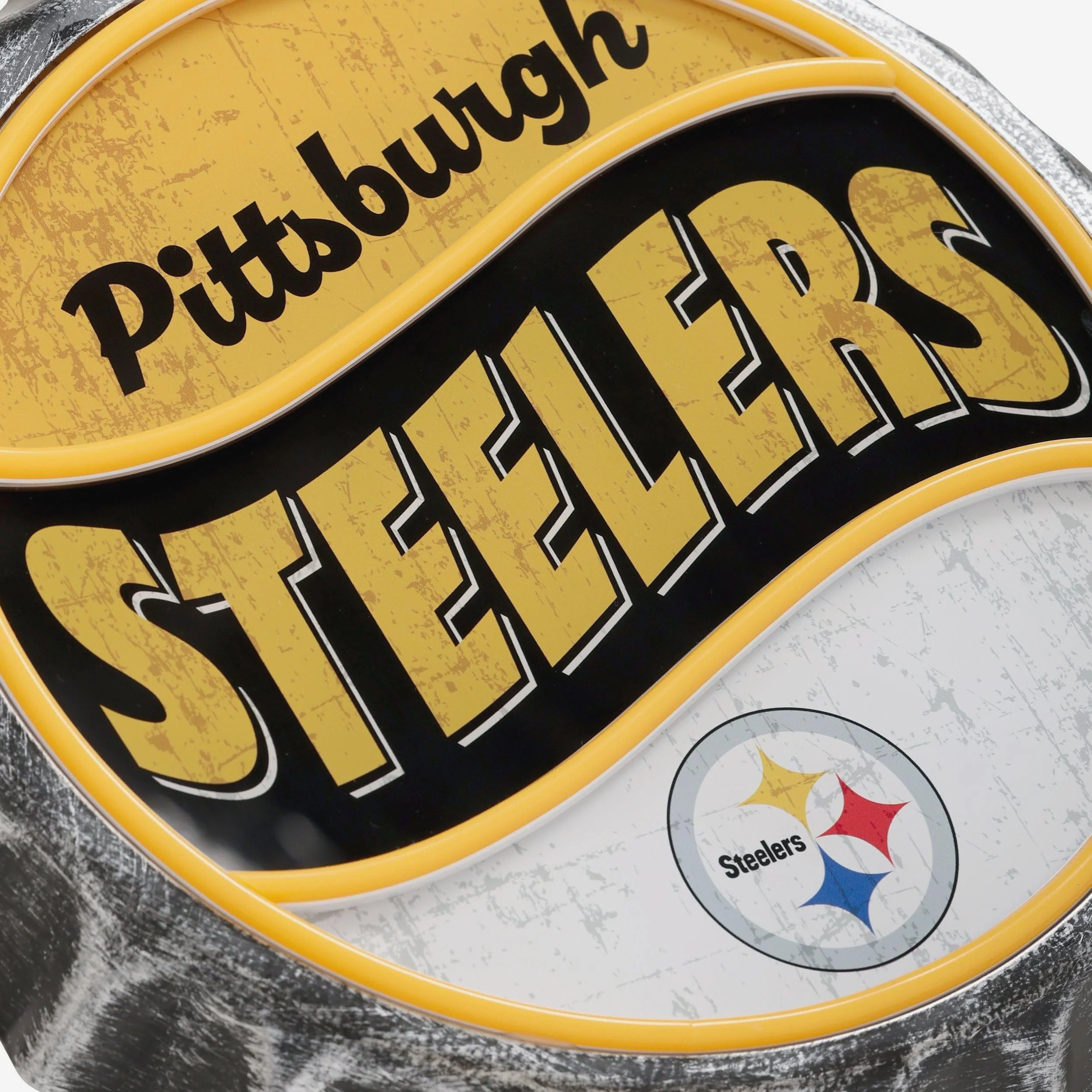 Pittsburgh Steelers LED Neon Backlit Bottle Cap Wall Sign - Image 4