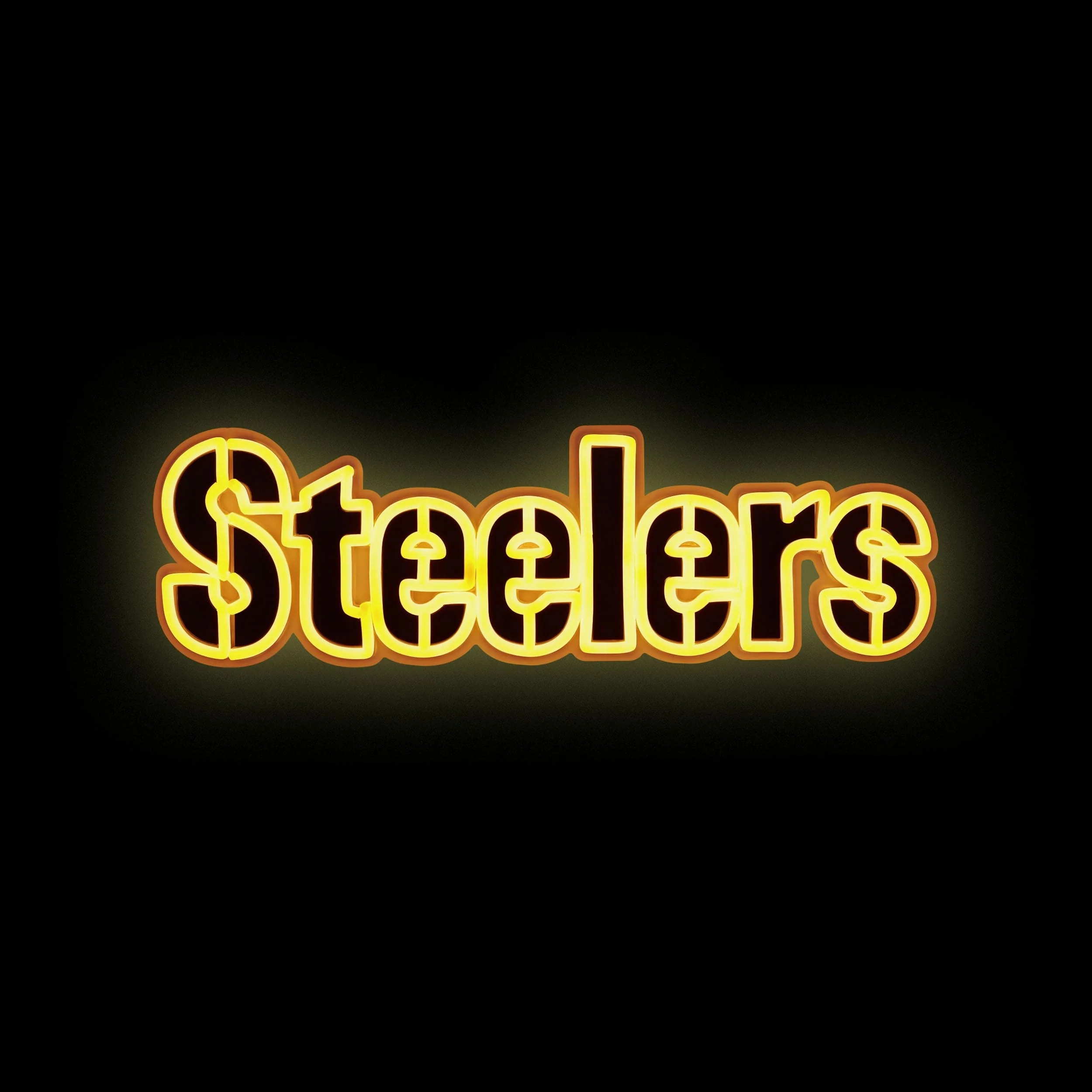Pittsburgh Steelers LED Neon Light Up Team Logo Sign - Image 2