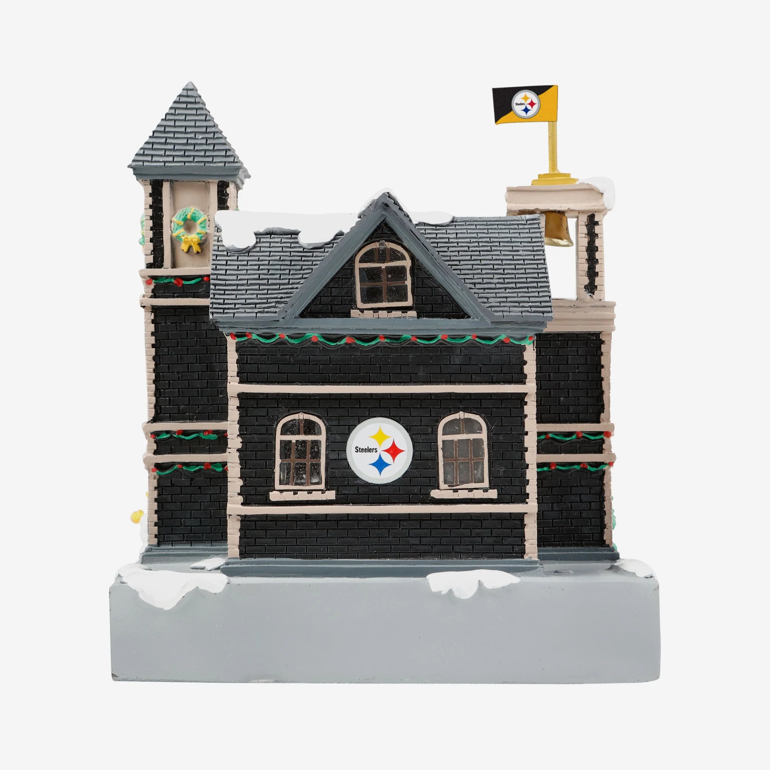 Pittsburgh Steelers Light Up Resin Team Firehouse - Image 5