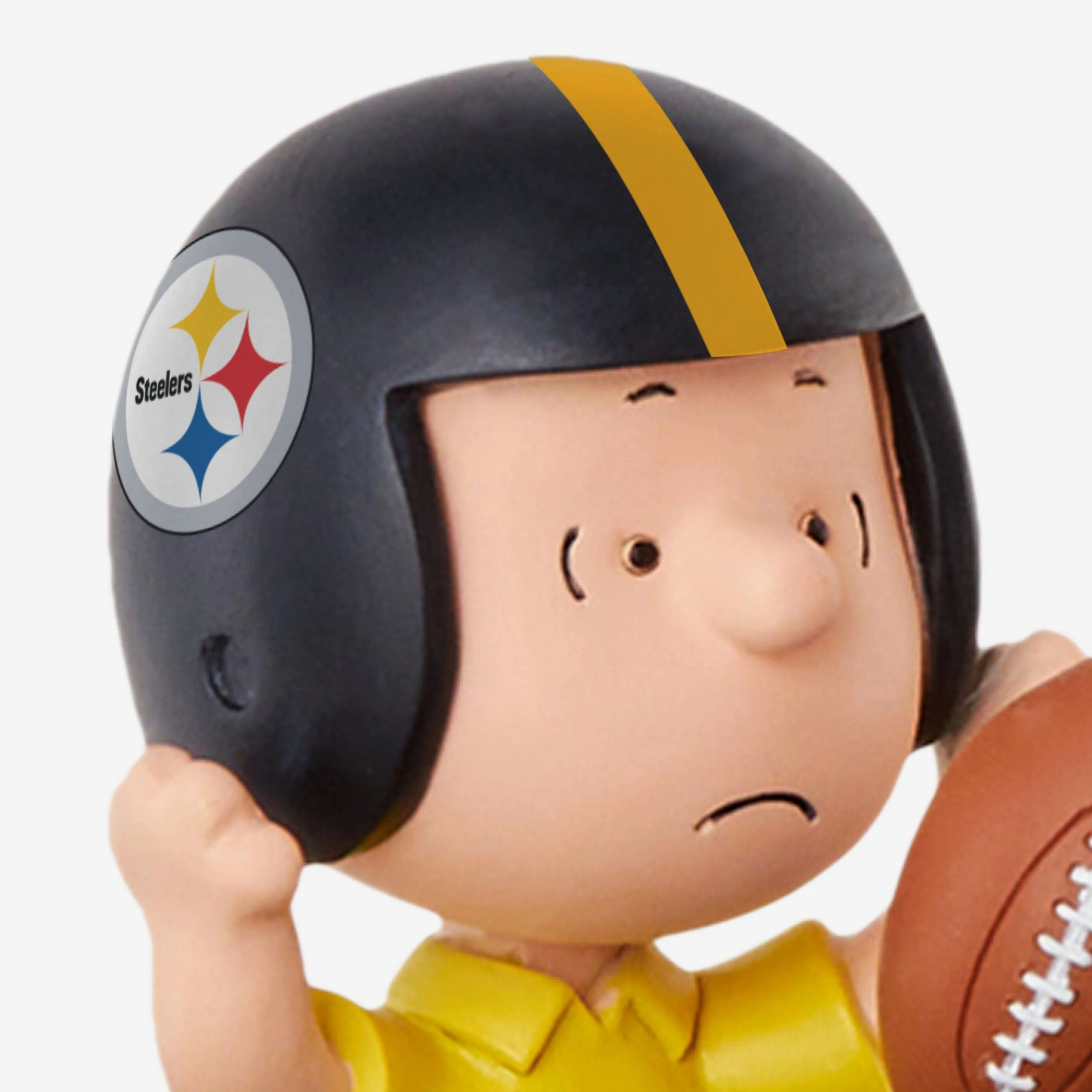 Pittsburgh Steelers Peanuts Gang Mini Bobblehead Scene - Image 2