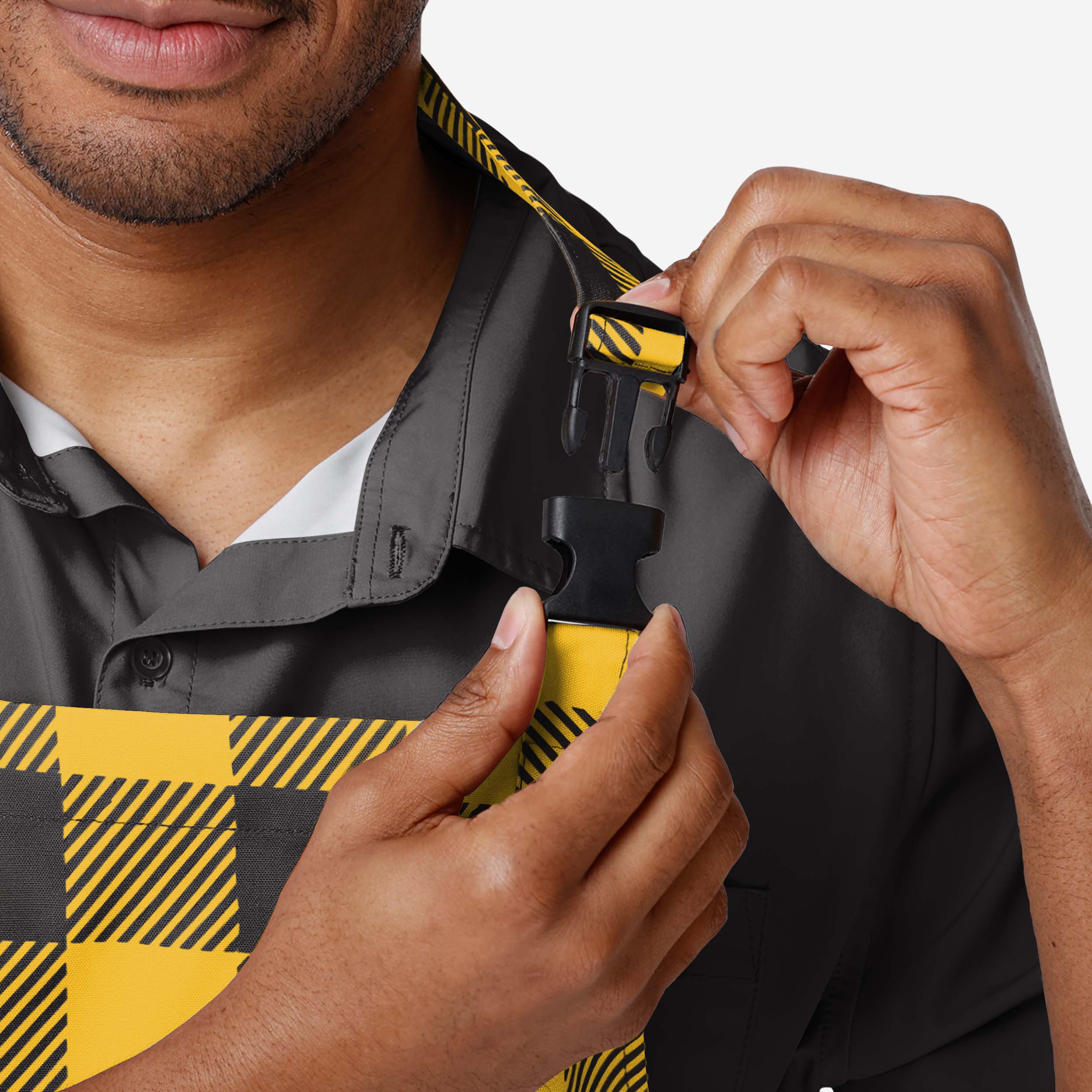 Pittsburgh Steelers Plaid Apron - Image 3