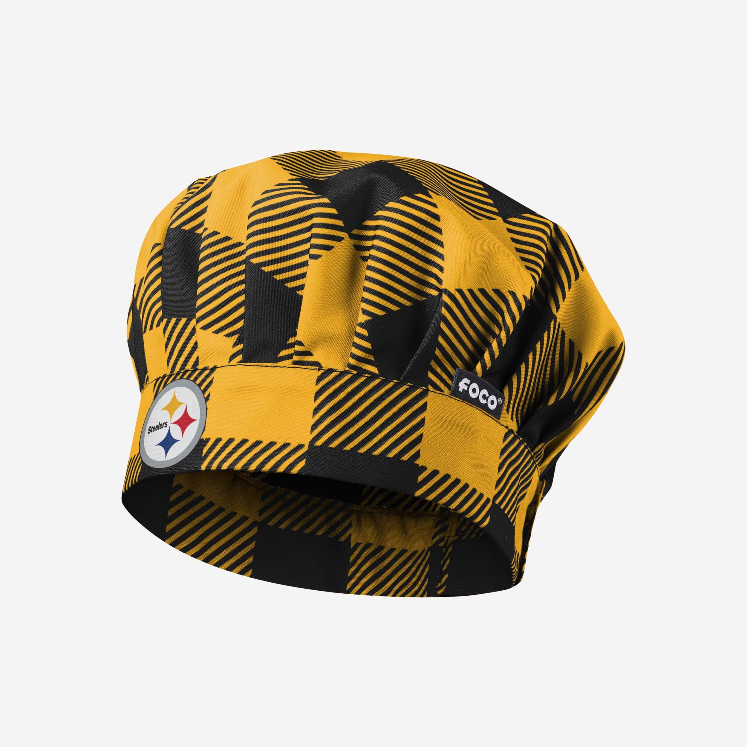 Pittsburgh Steelers Plaid Chef Hat