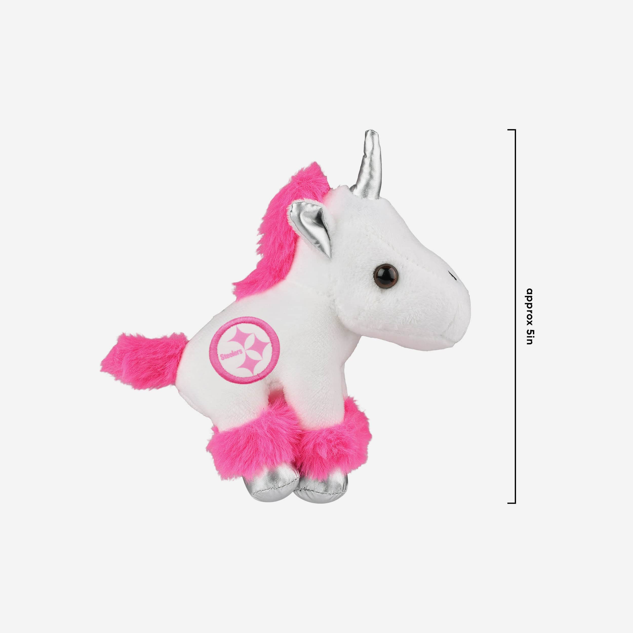 Pittsburgh Steelers Plush Unicorn Ornament - Image 3