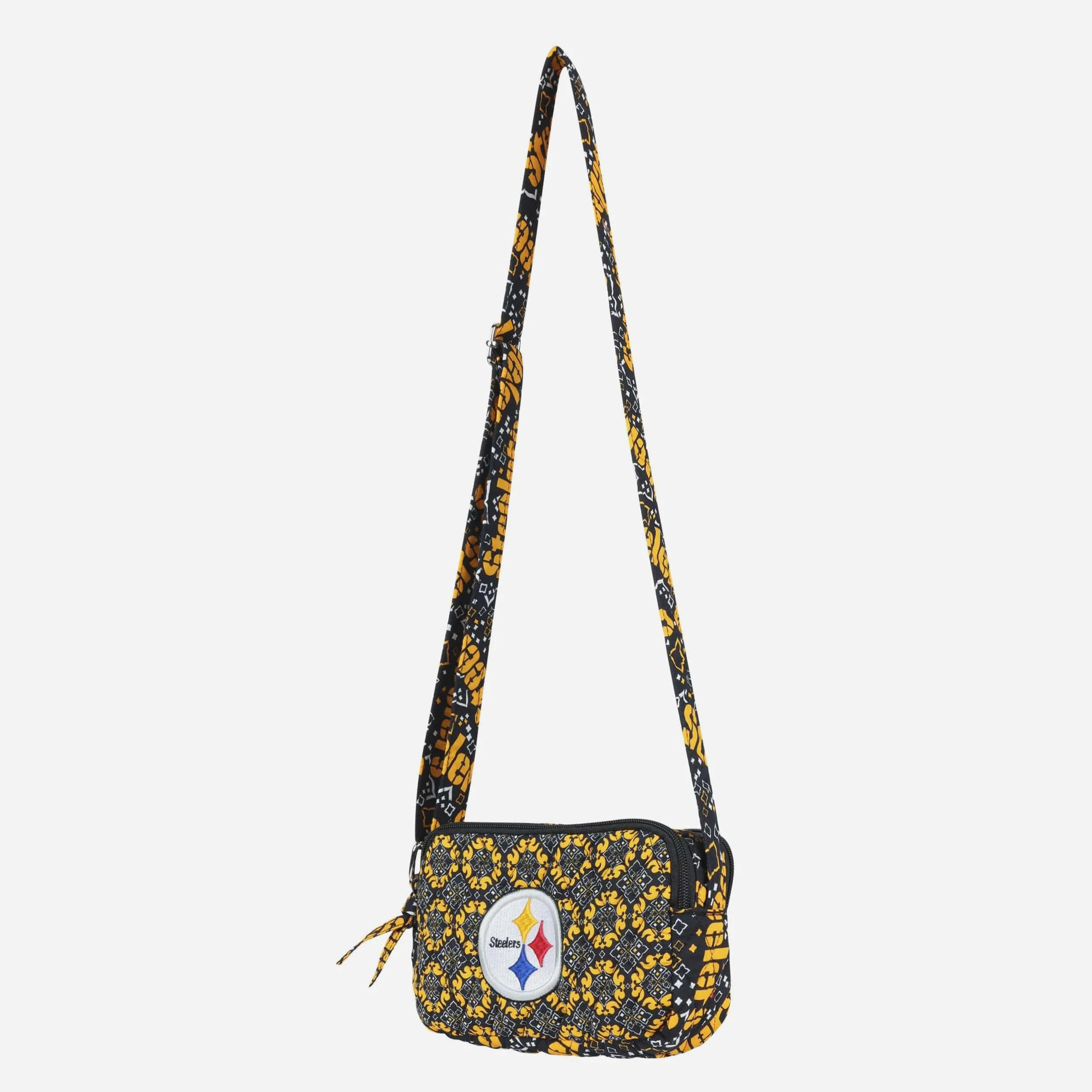 Pittsburgh Steelers Quilted Crossbody Bag - Image 3