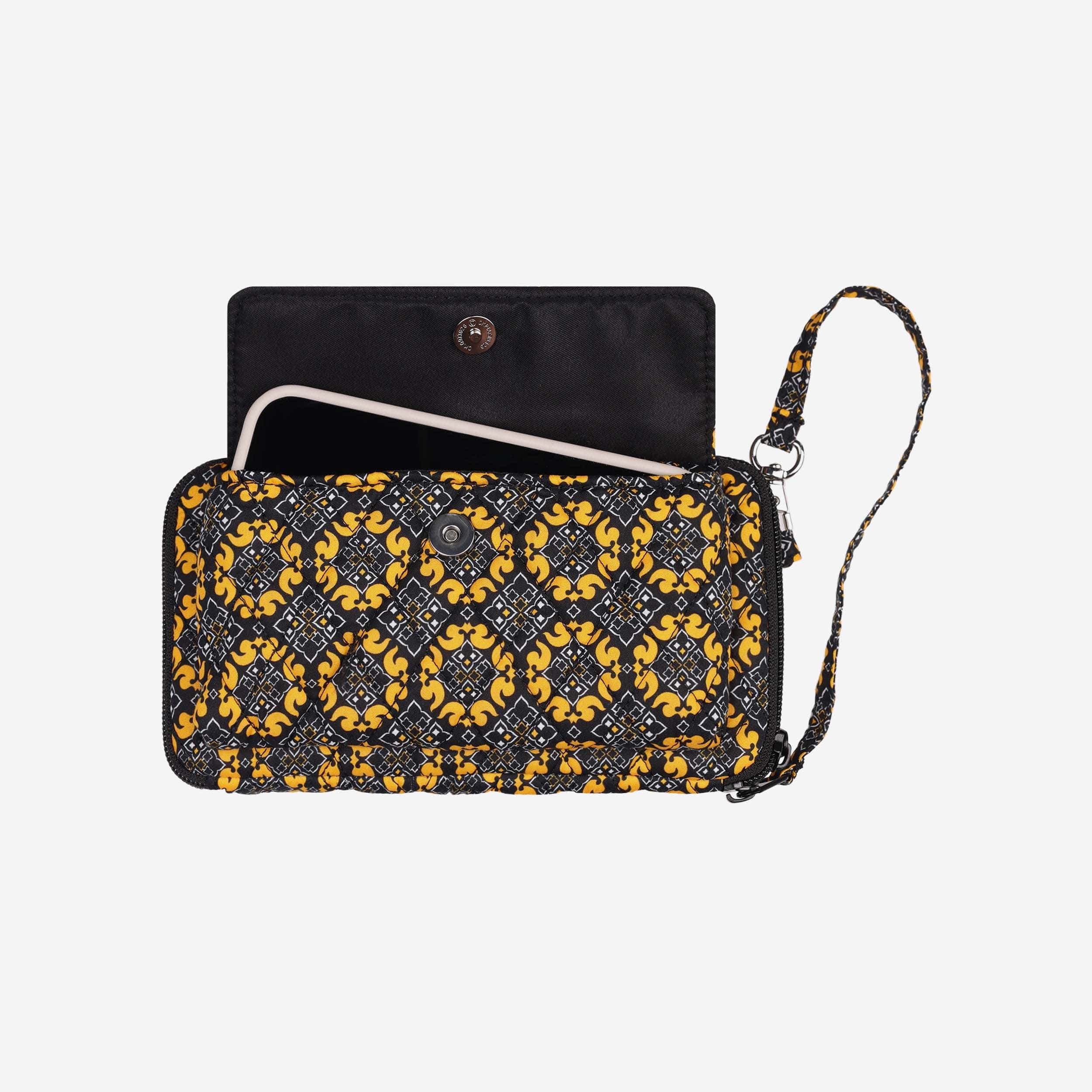 Pittsburgh Steelers Quilted Printed Wristlet - Image 4