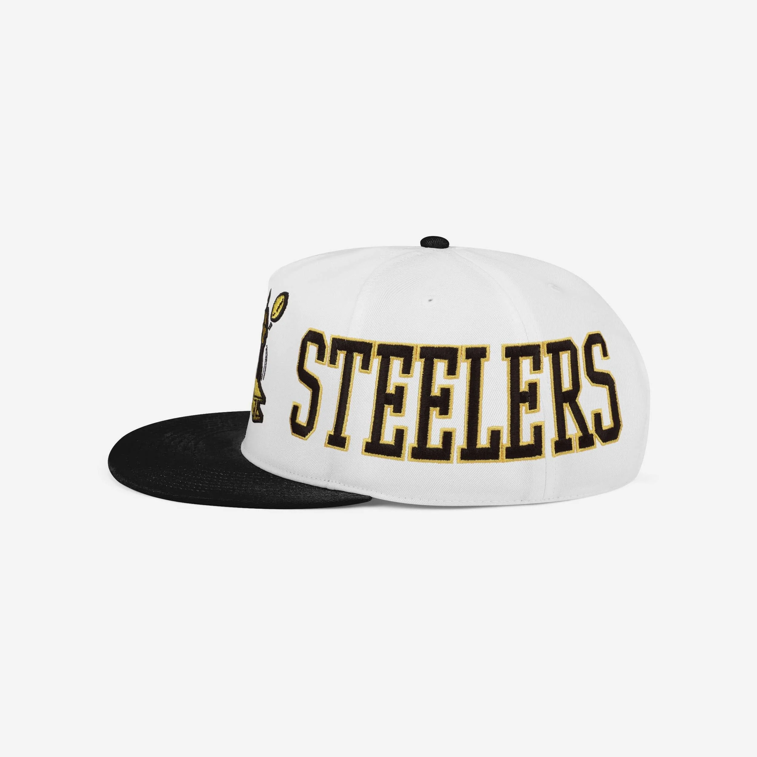 Pittsburgh Steelers Retro Strong Side Wrap Primetime RF Cap - Image 2