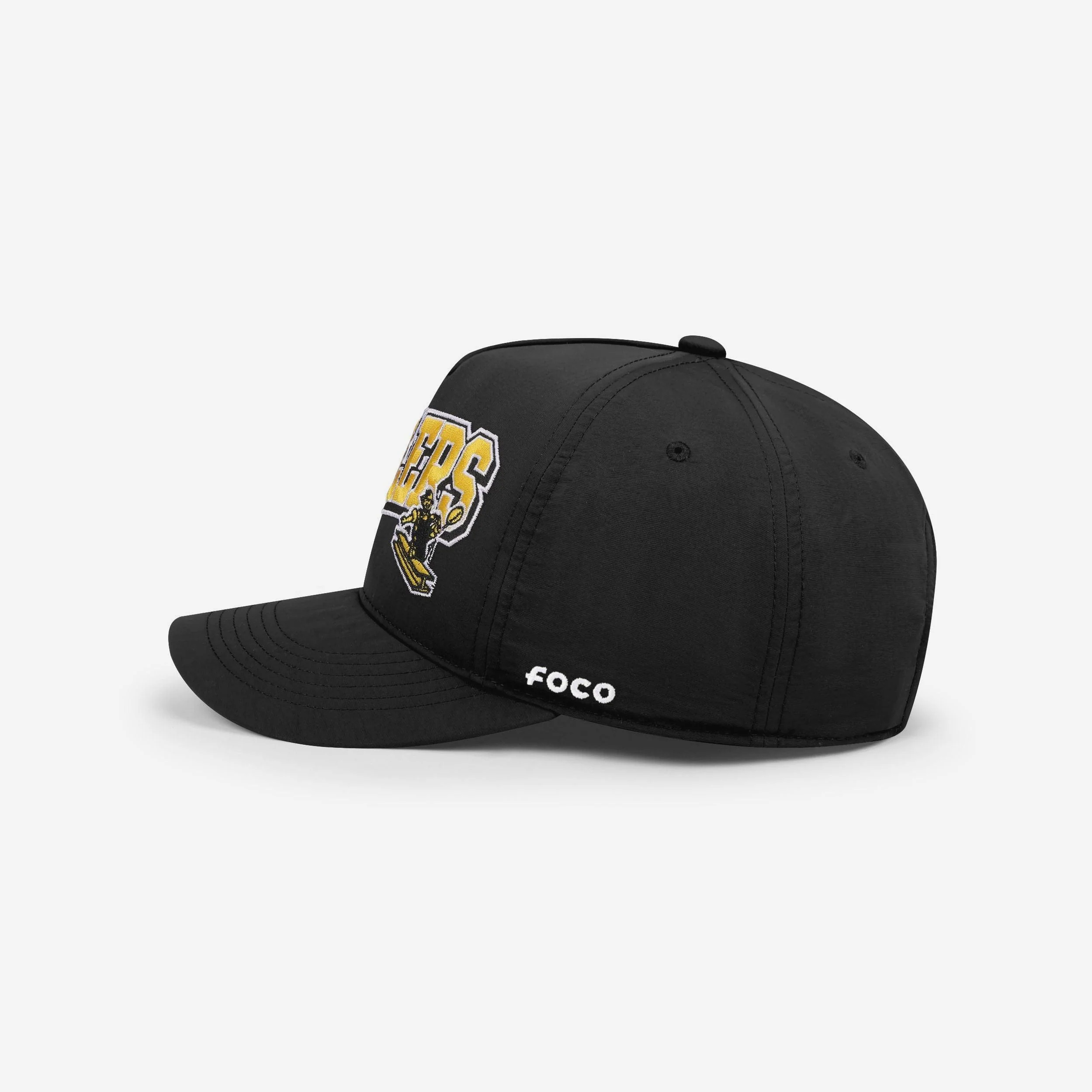 Pittsburgh Steelers Retro Wavy Wordmark Poly Marquee RF Cap - Image 2