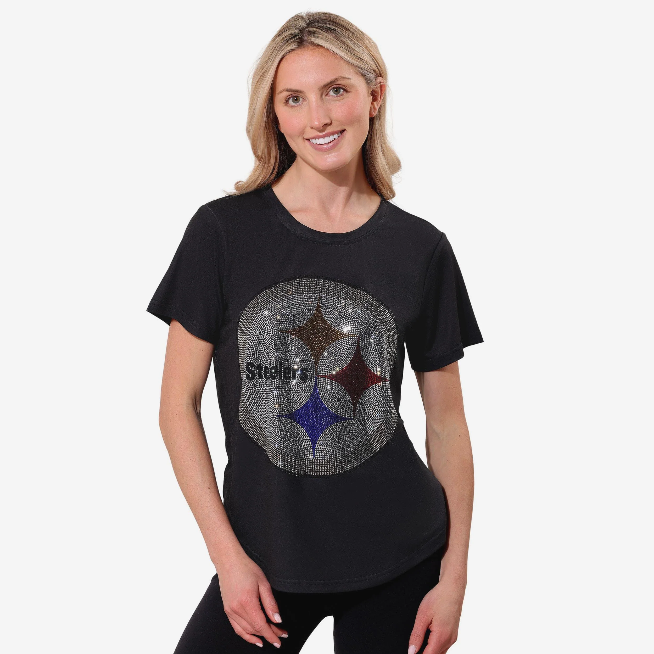 Pittsburgh Steelers Rhinestone Tunic Top