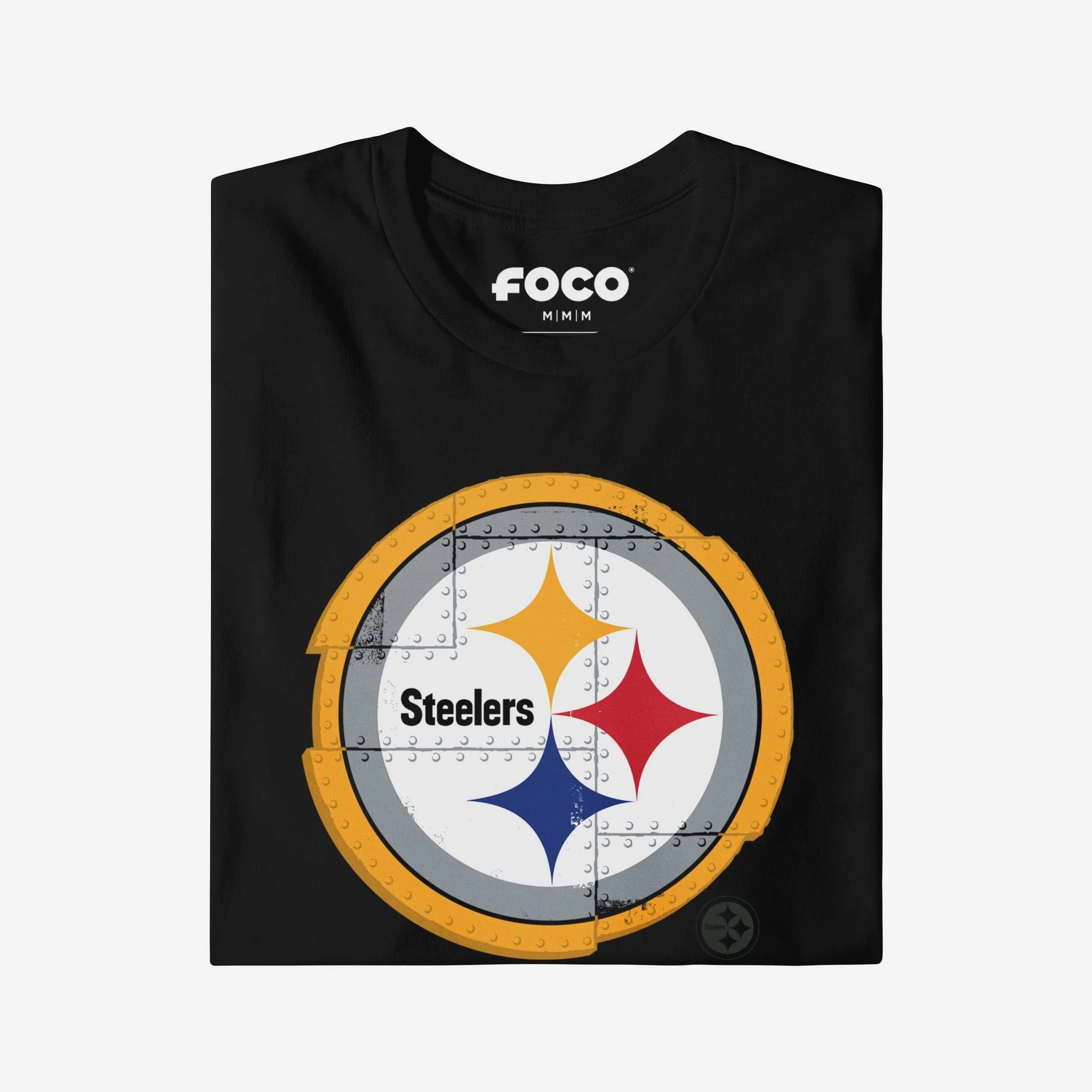 Pittsburgh Steelers Rivet Logo T-Shirt - Image 3