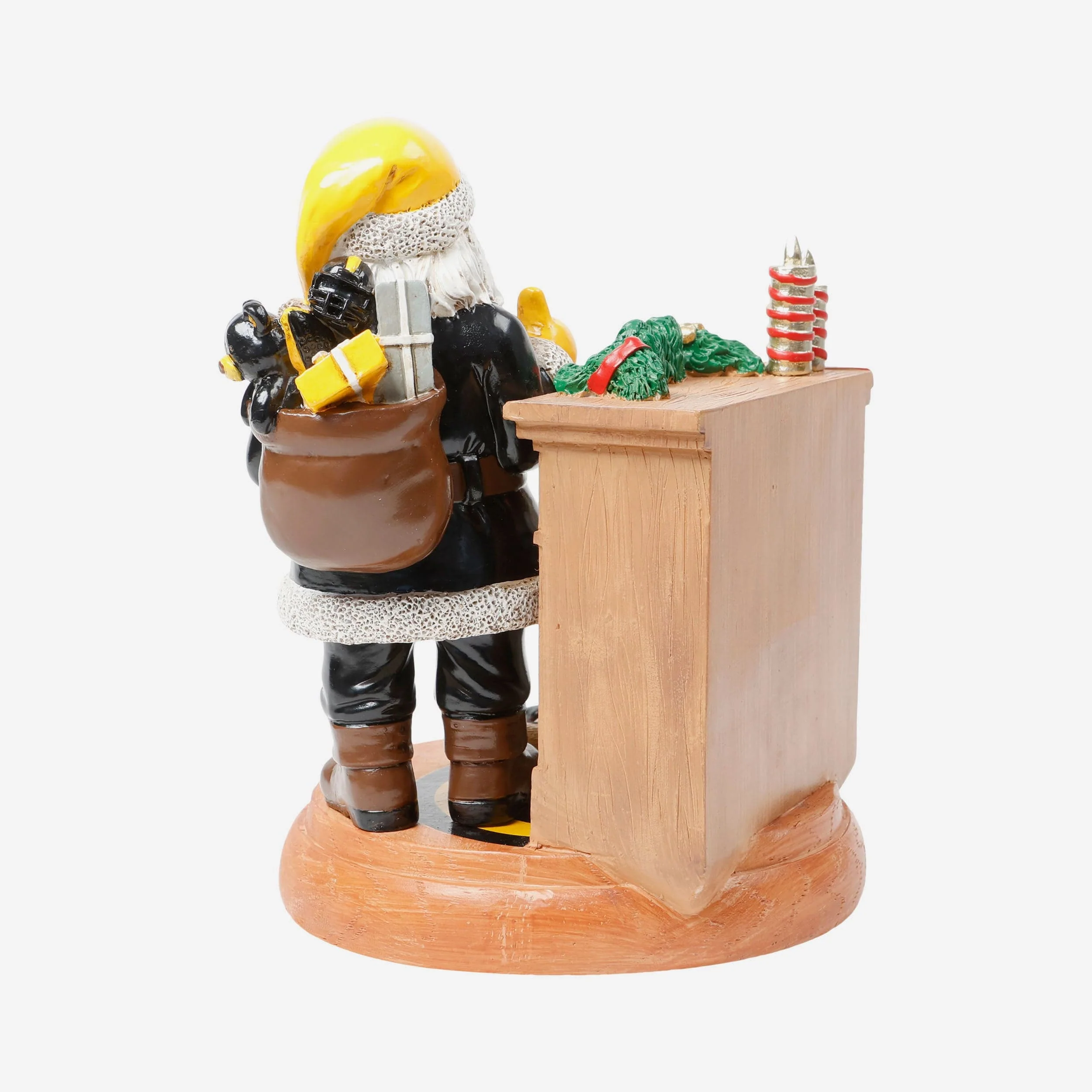 Pittsburgh Steelers Santa Fireplace Figurine - Image 5