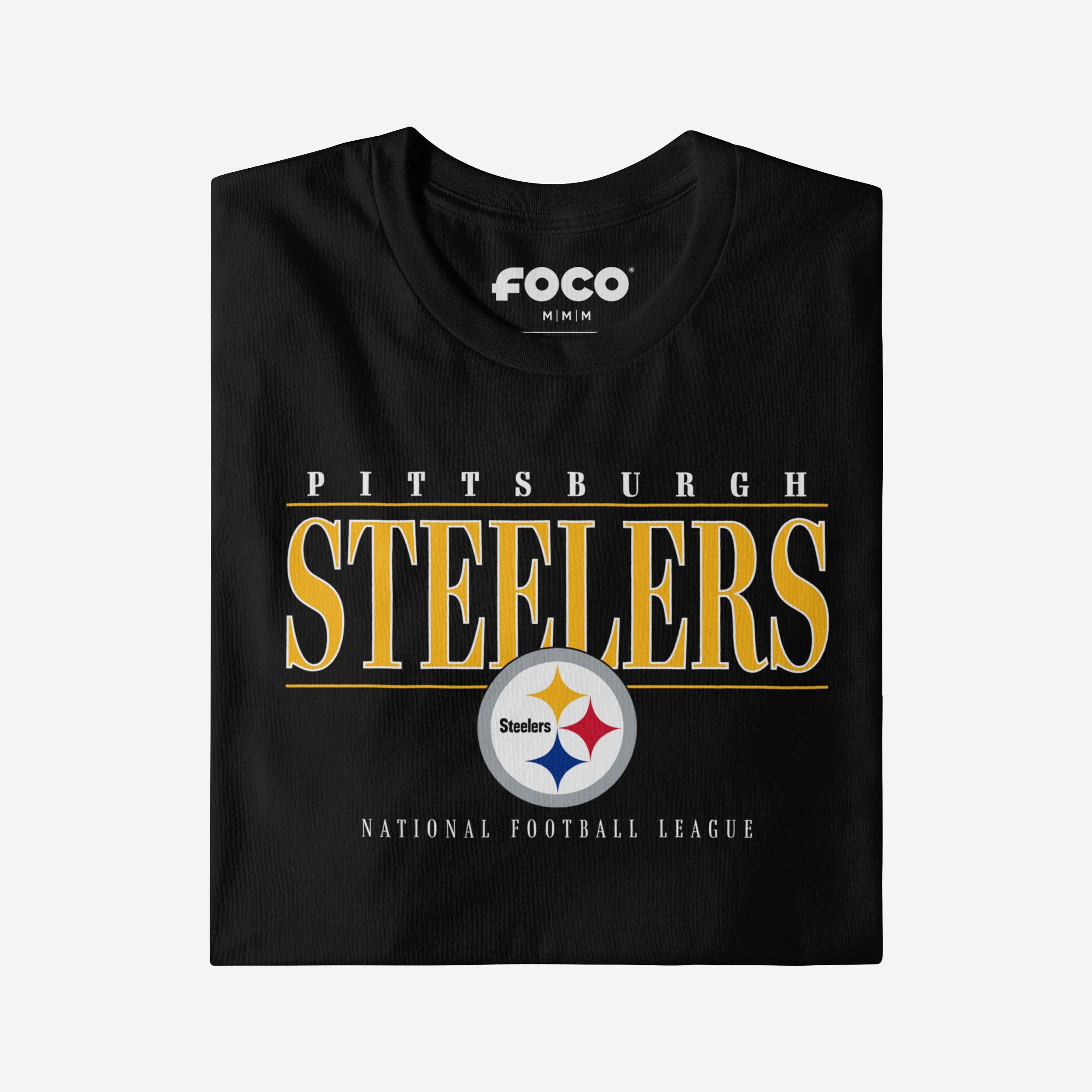 Pittsburgh Steelers Signature Bar T-Shirt - Image 4