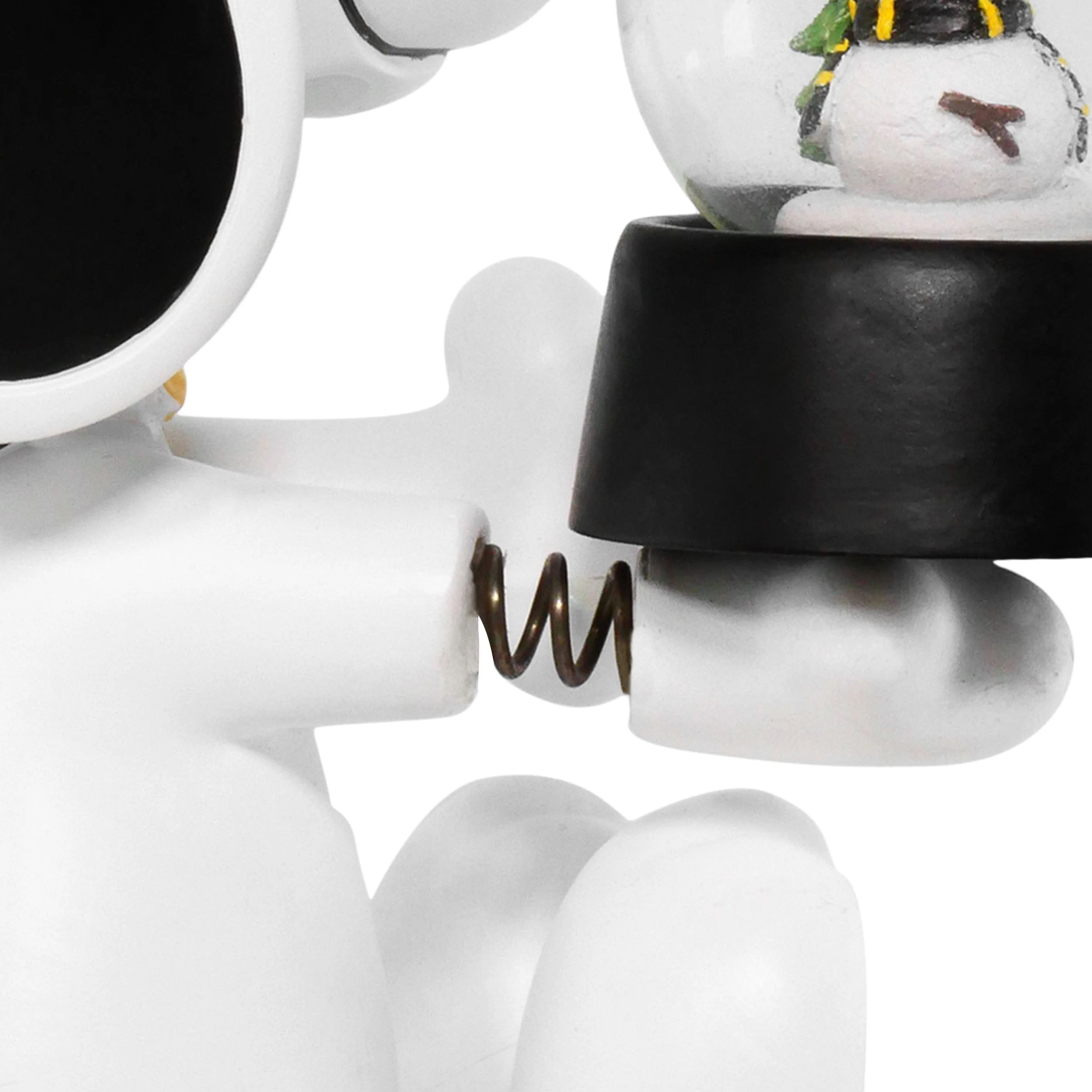 Pittsburgh Steelers Snoopy Peanuts Snow Globe Bobblehead - Image 3