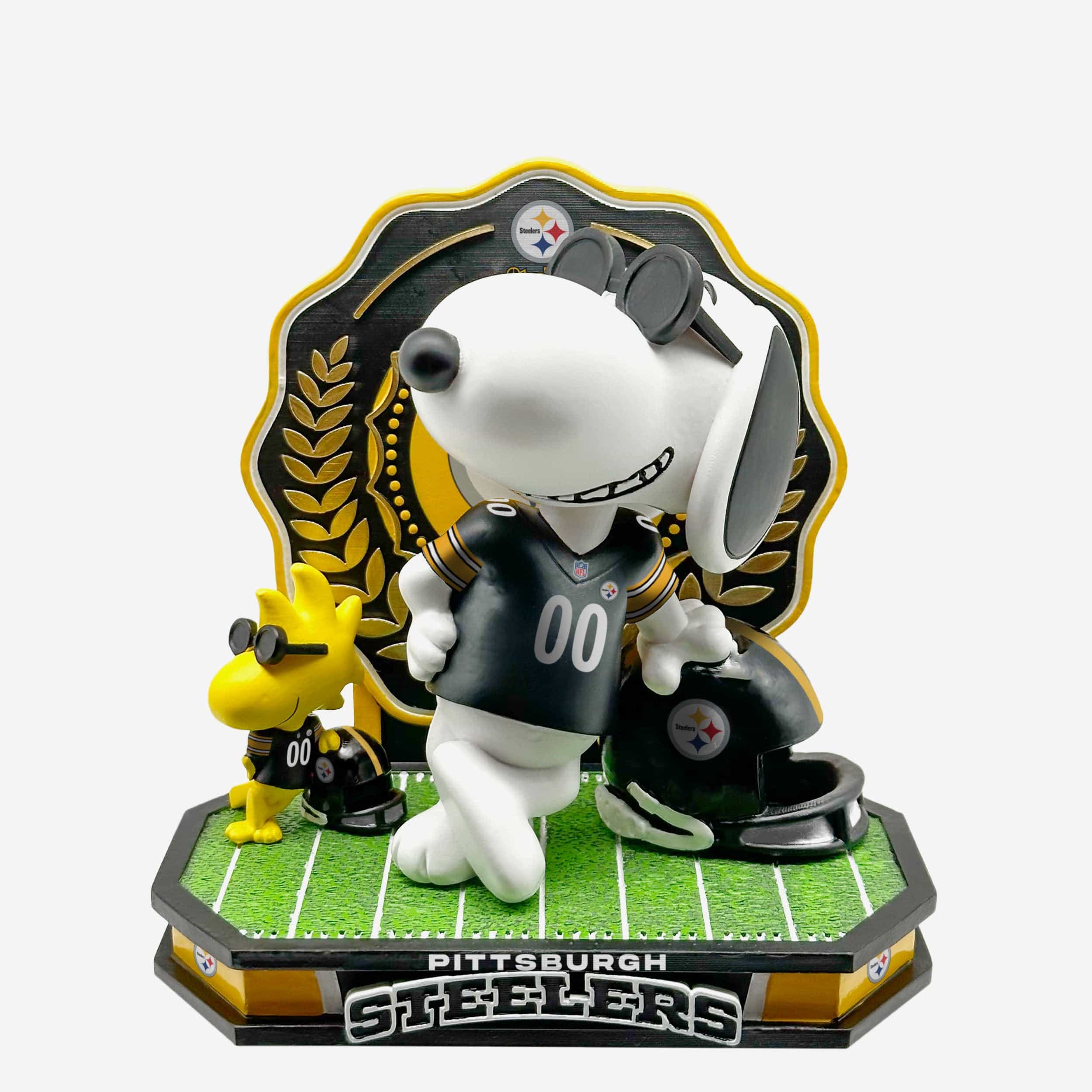 Pittsburgh Steelers Snoopy & Woodstock Joe Cool Peanuts Dual Bobblehead