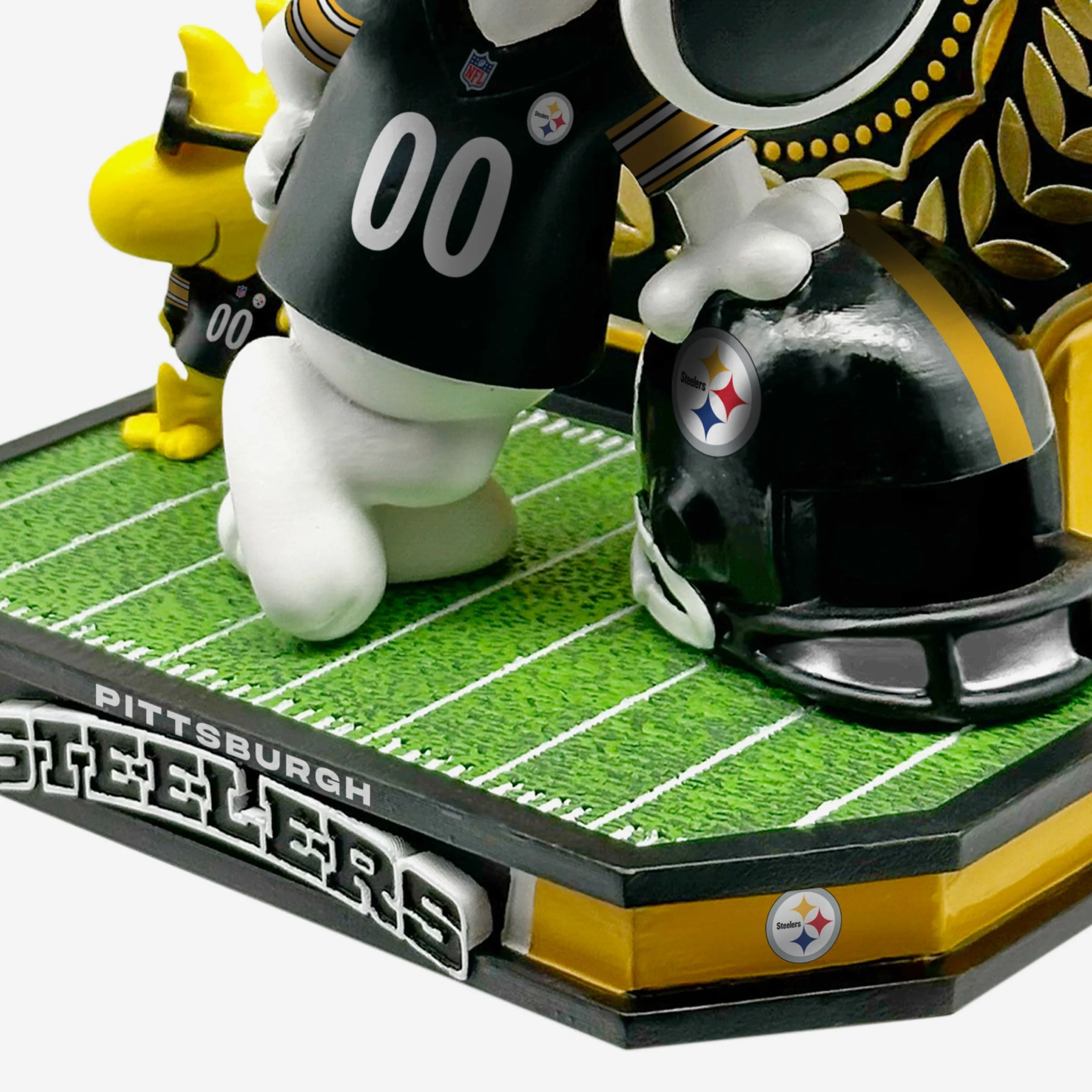 Pittsburgh Steelers Snoopy & Woodstock Joe Cool Peanuts Dual Bobblehead - Image 3