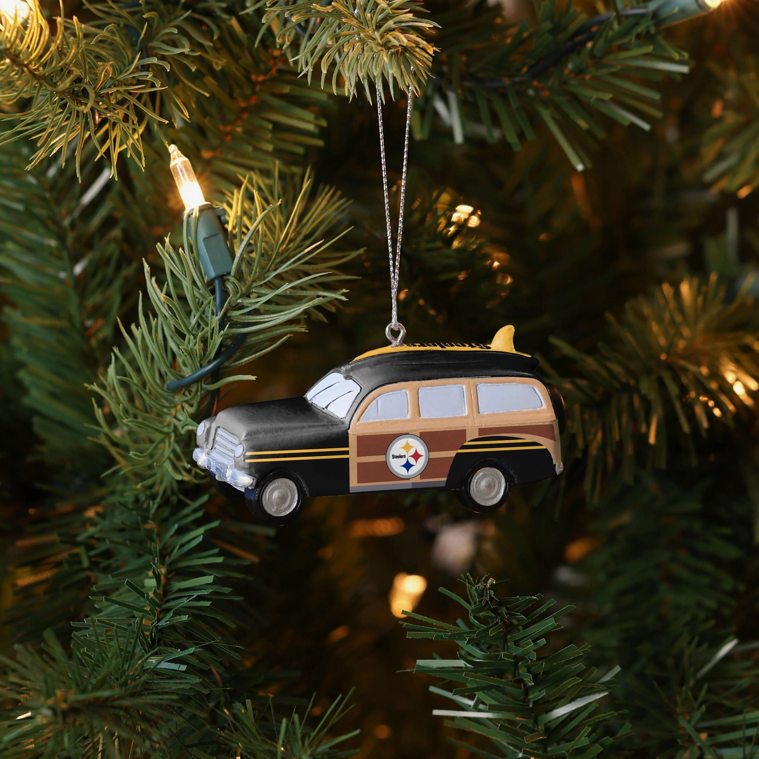 Pittsburgh Steelers Station Wagon Ornament - Image 4
