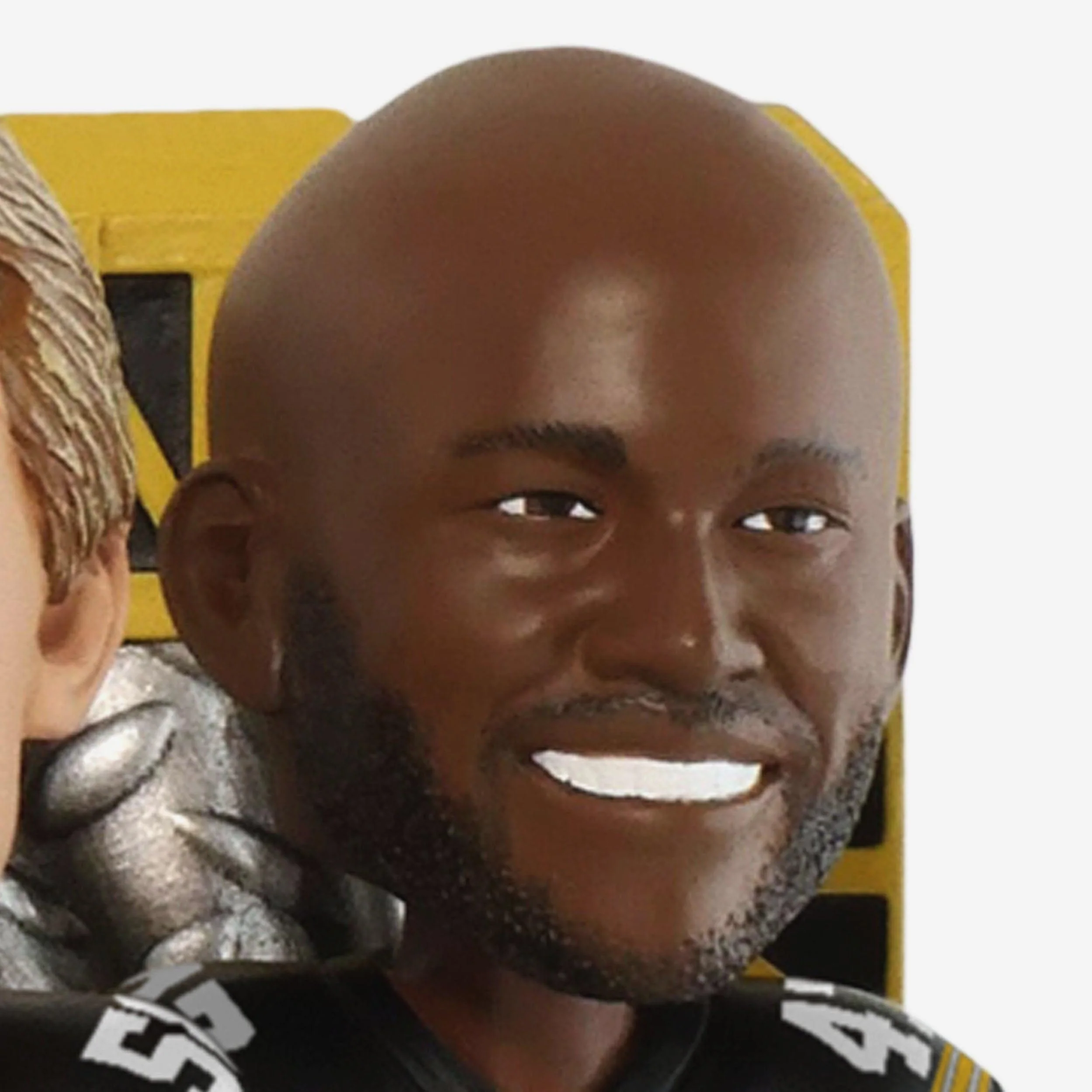 Pittsburgh Steelers Steel Curtain Defense Mini Bobblehead Scene - Image 3