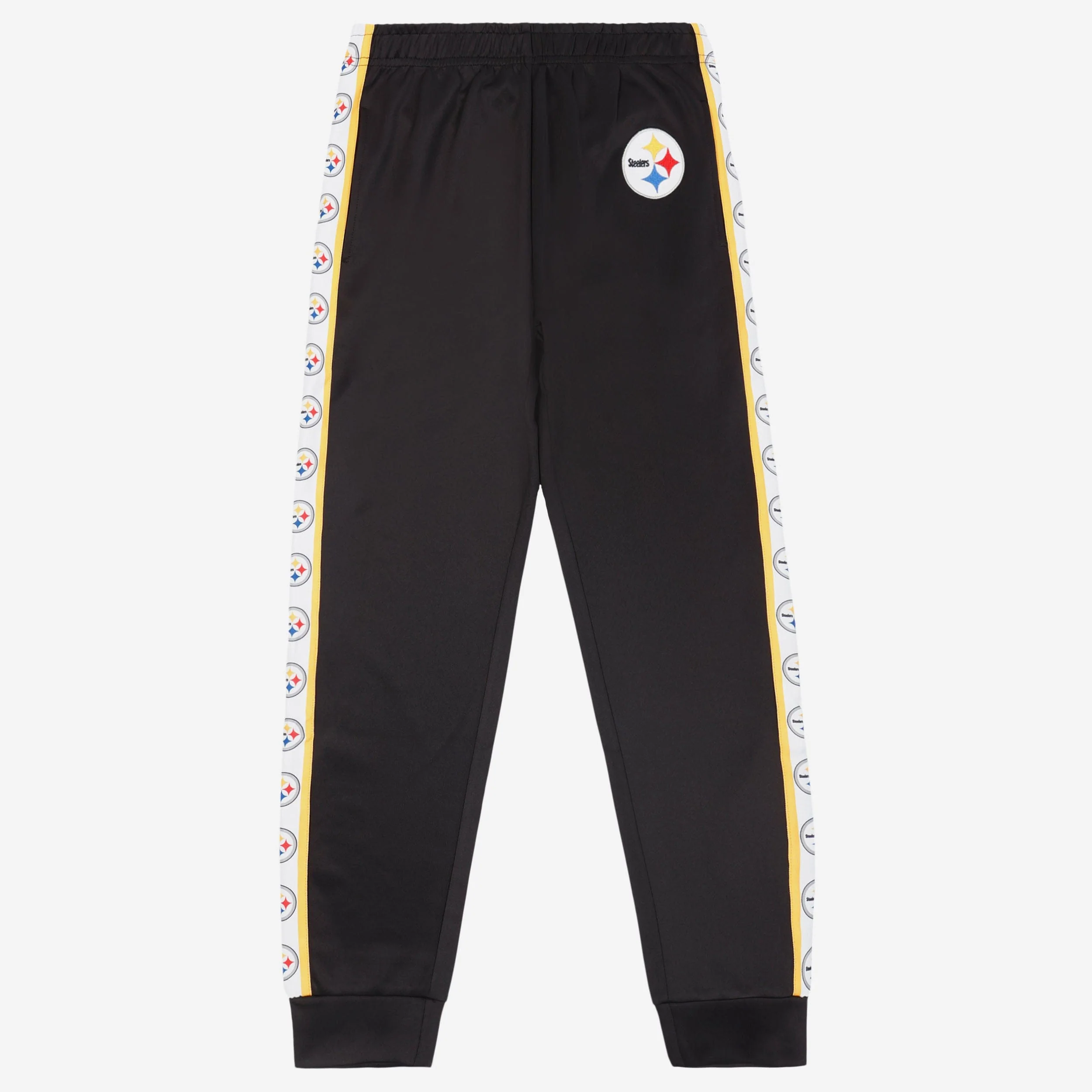 Pittsburgh Steelers Stripe Logo Track Pants - Image 4