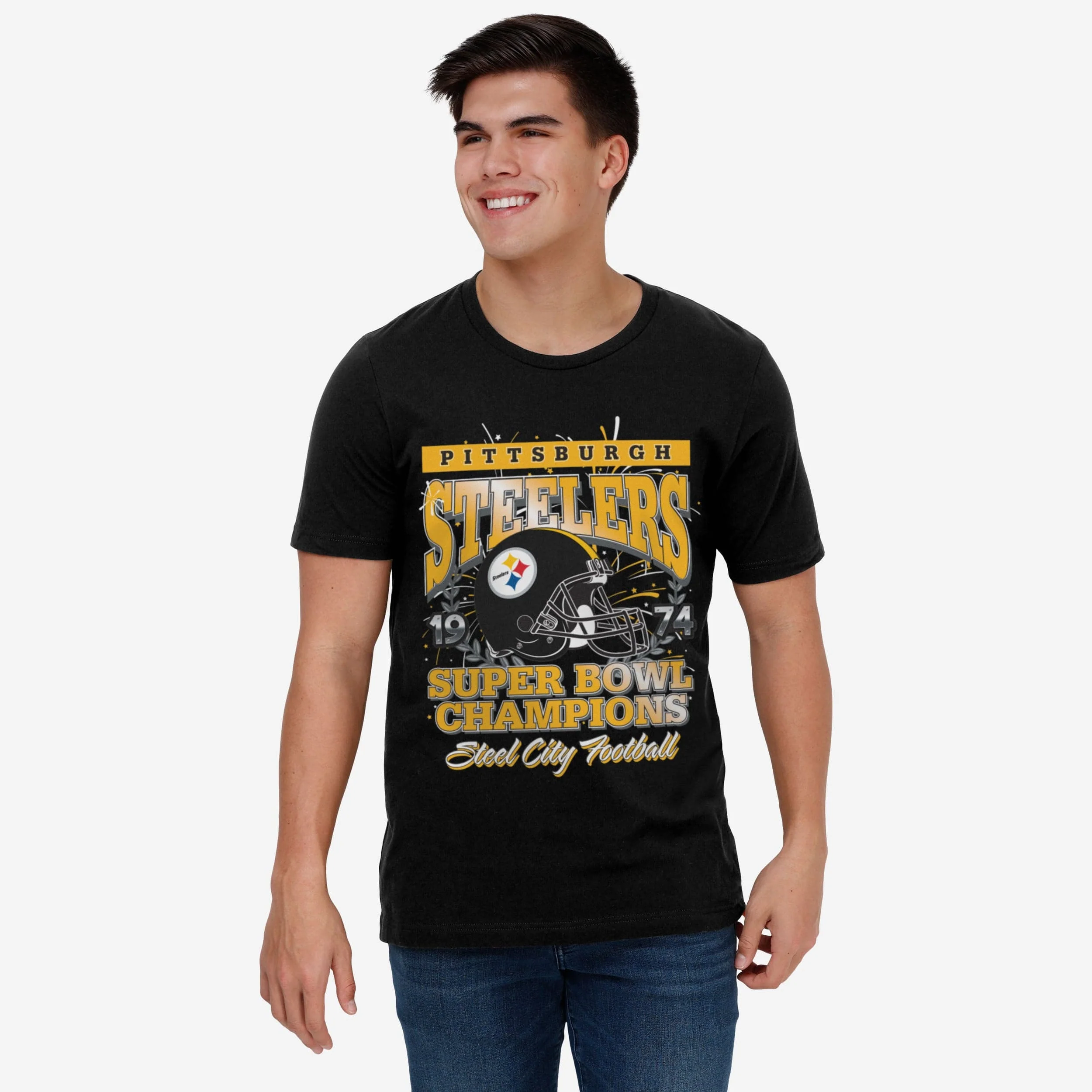 Pittsburgh Steelers Super Bowl Commemorative T-Shirt - Image 2