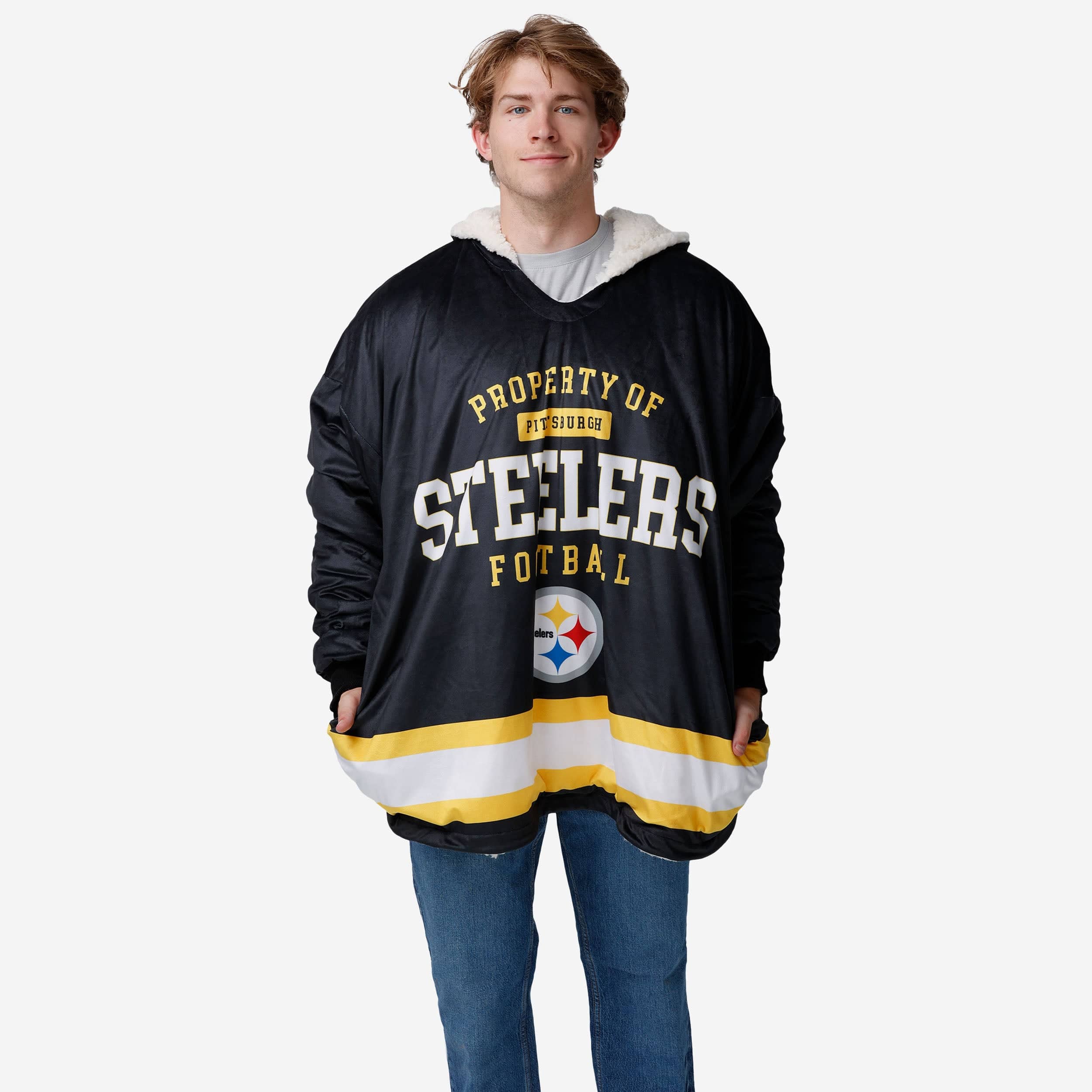 Pittsburgh Steelers Team Color Property Of Hoodeez - Image 3