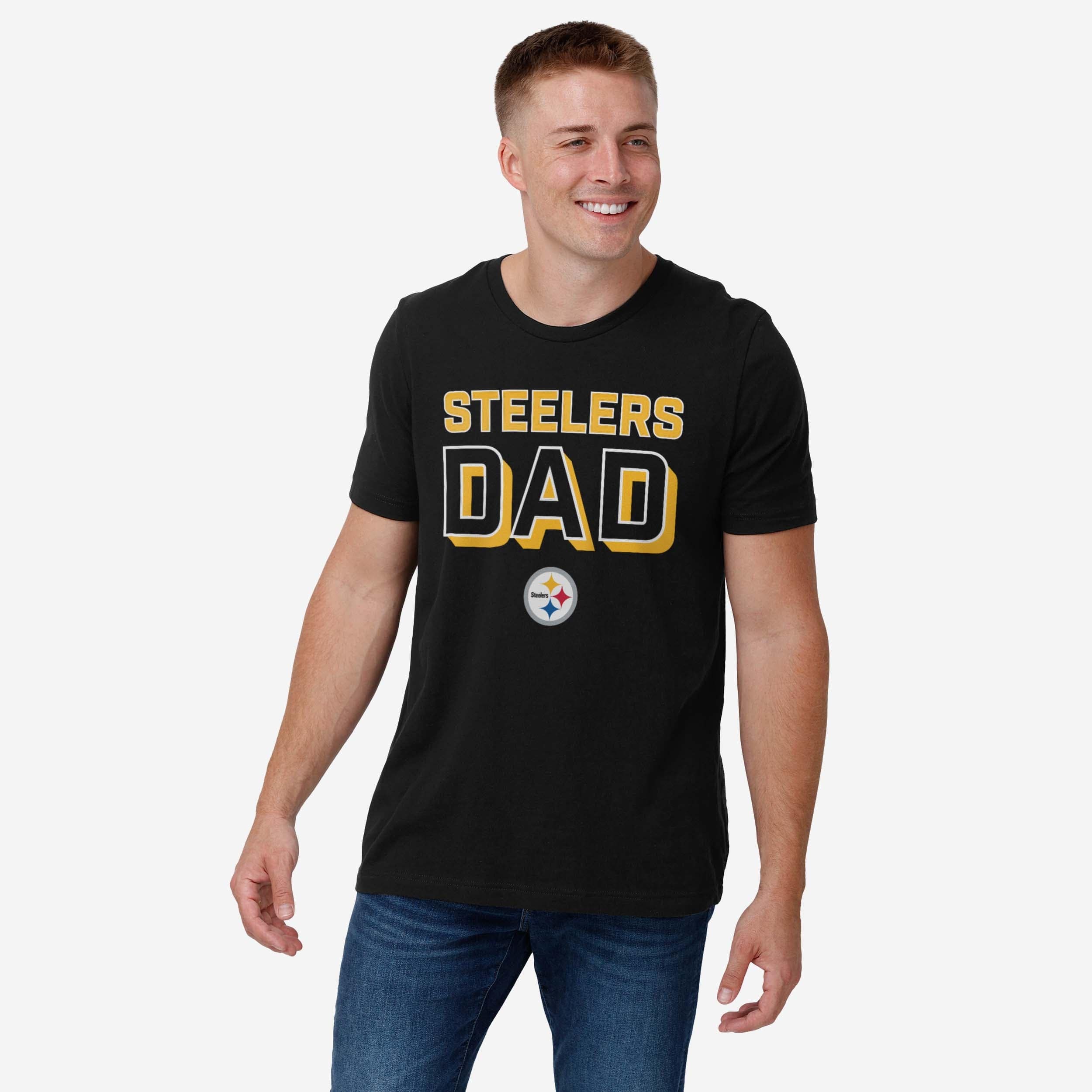 Pittsburgh Steelers Team Dad T-Shirt - Image 2