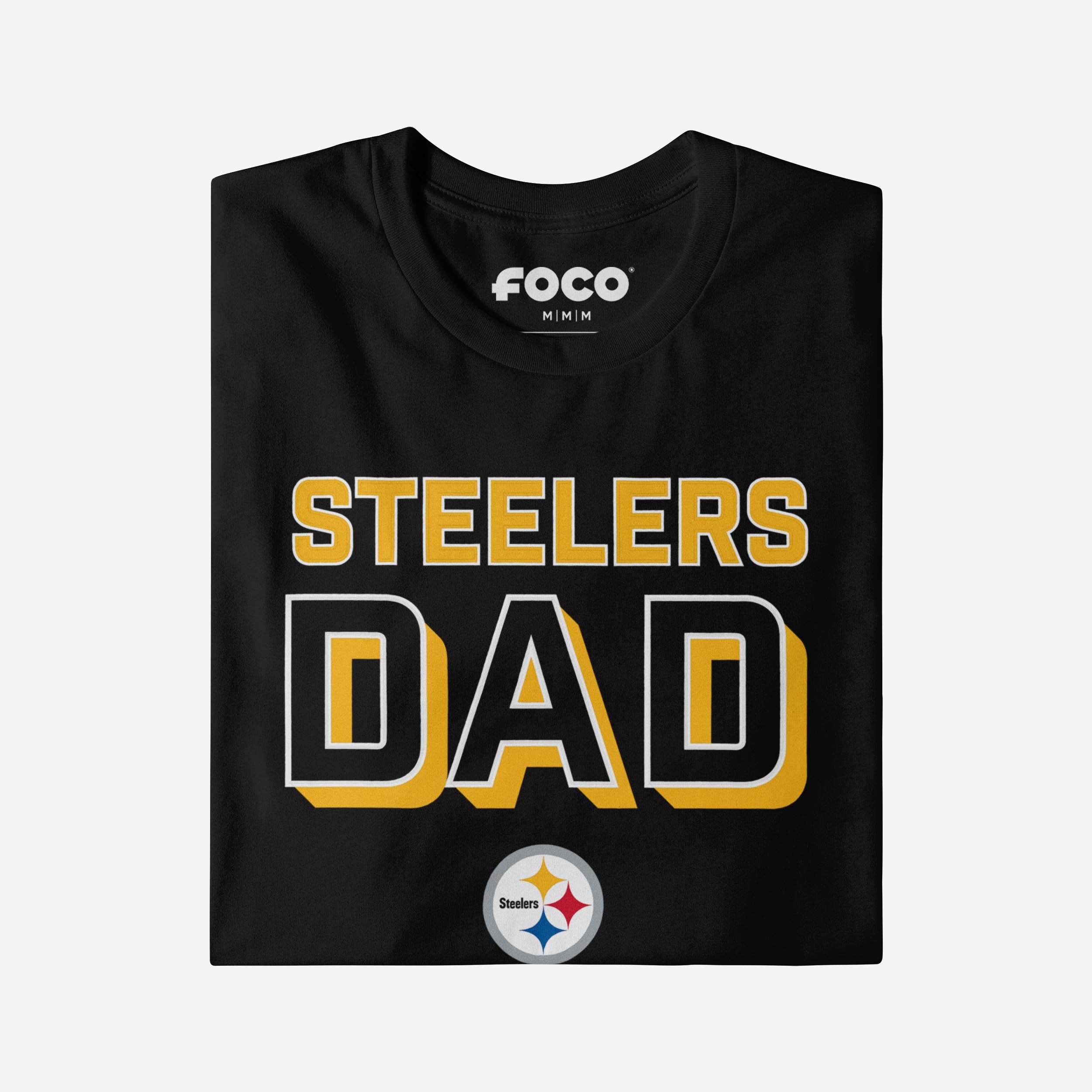 Pittsburgh Steelers Team Dad T-Shirt - Image 4