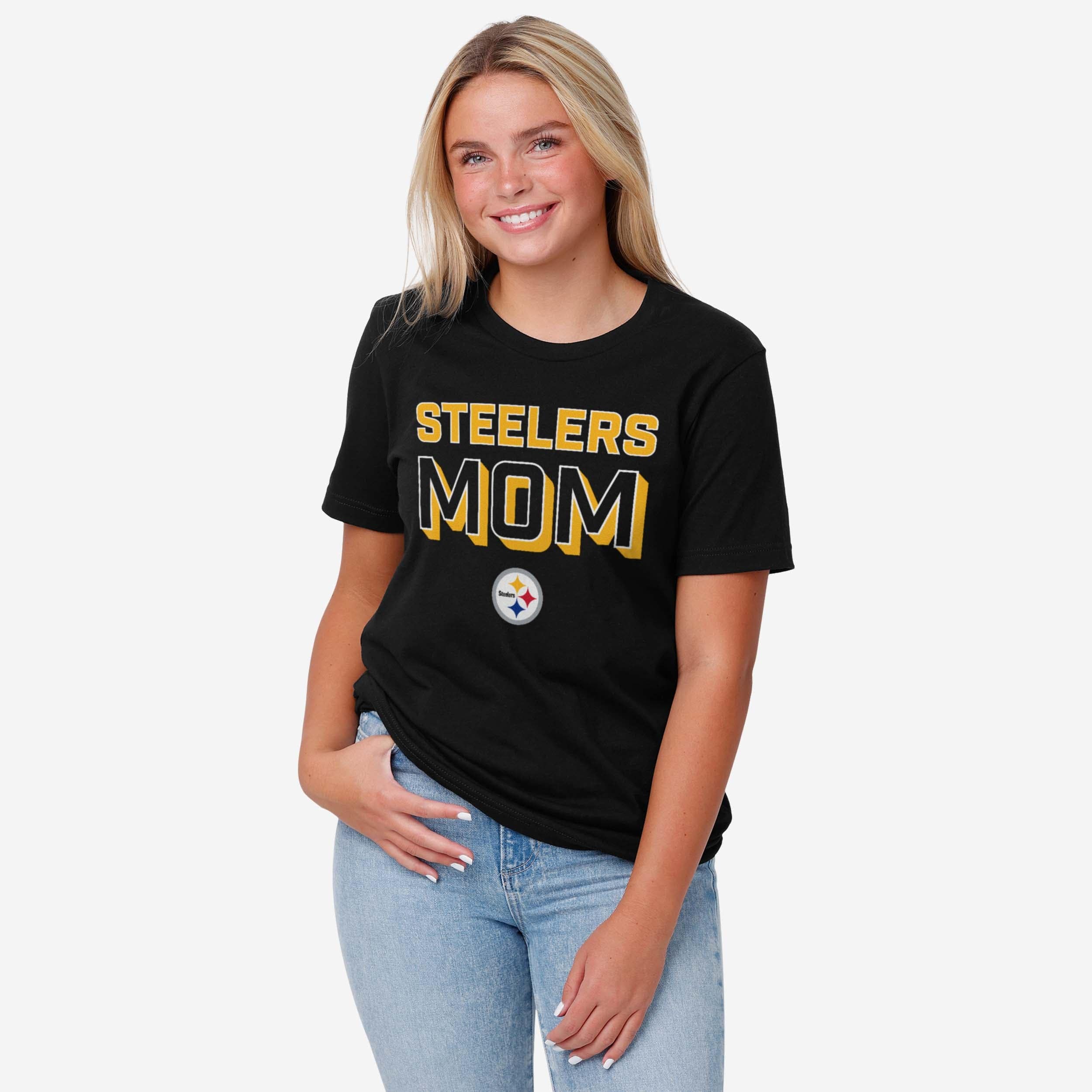Pittsburgh Steelers Team Mom T-Shirt - Image 2