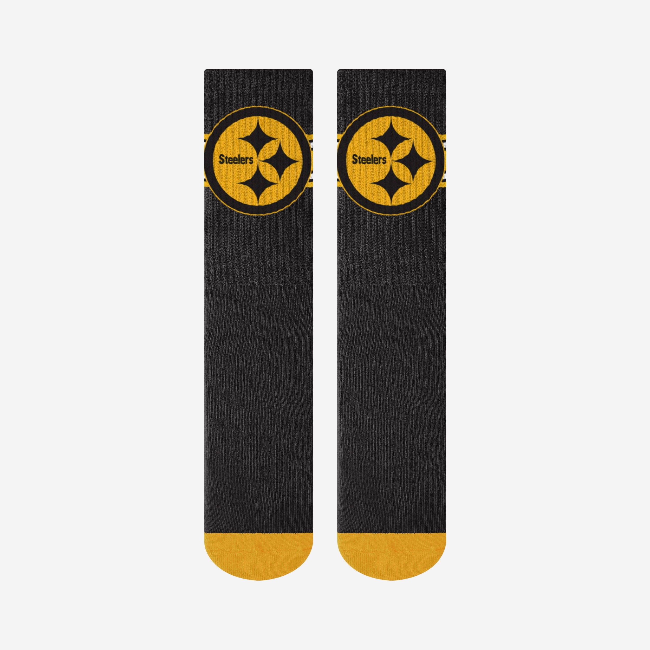 Pittsburgh Steelers Team Stripe Crew Socks - Image 3