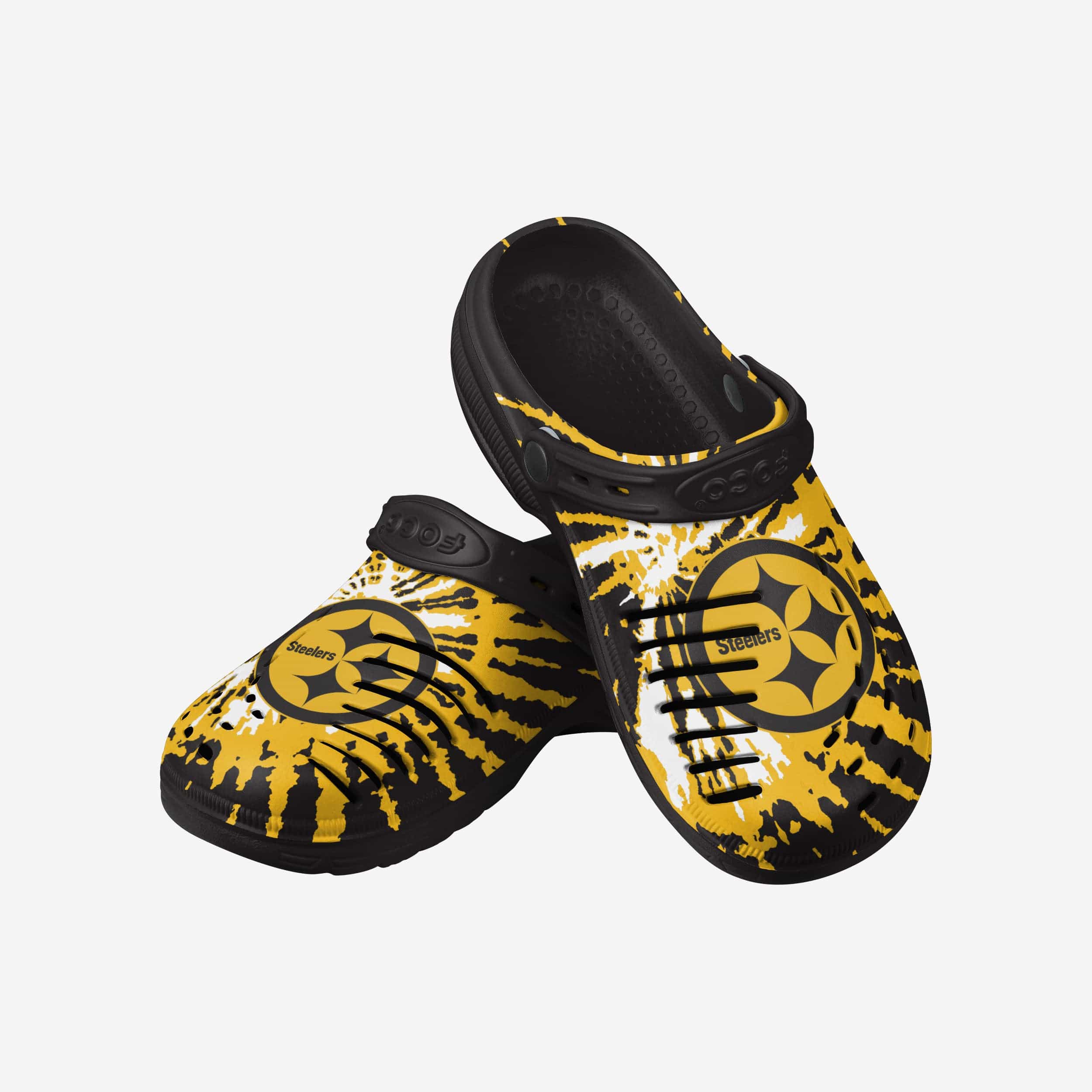 Pittsburgh Steelers Tie-Dye Clog With Strap - Image 3