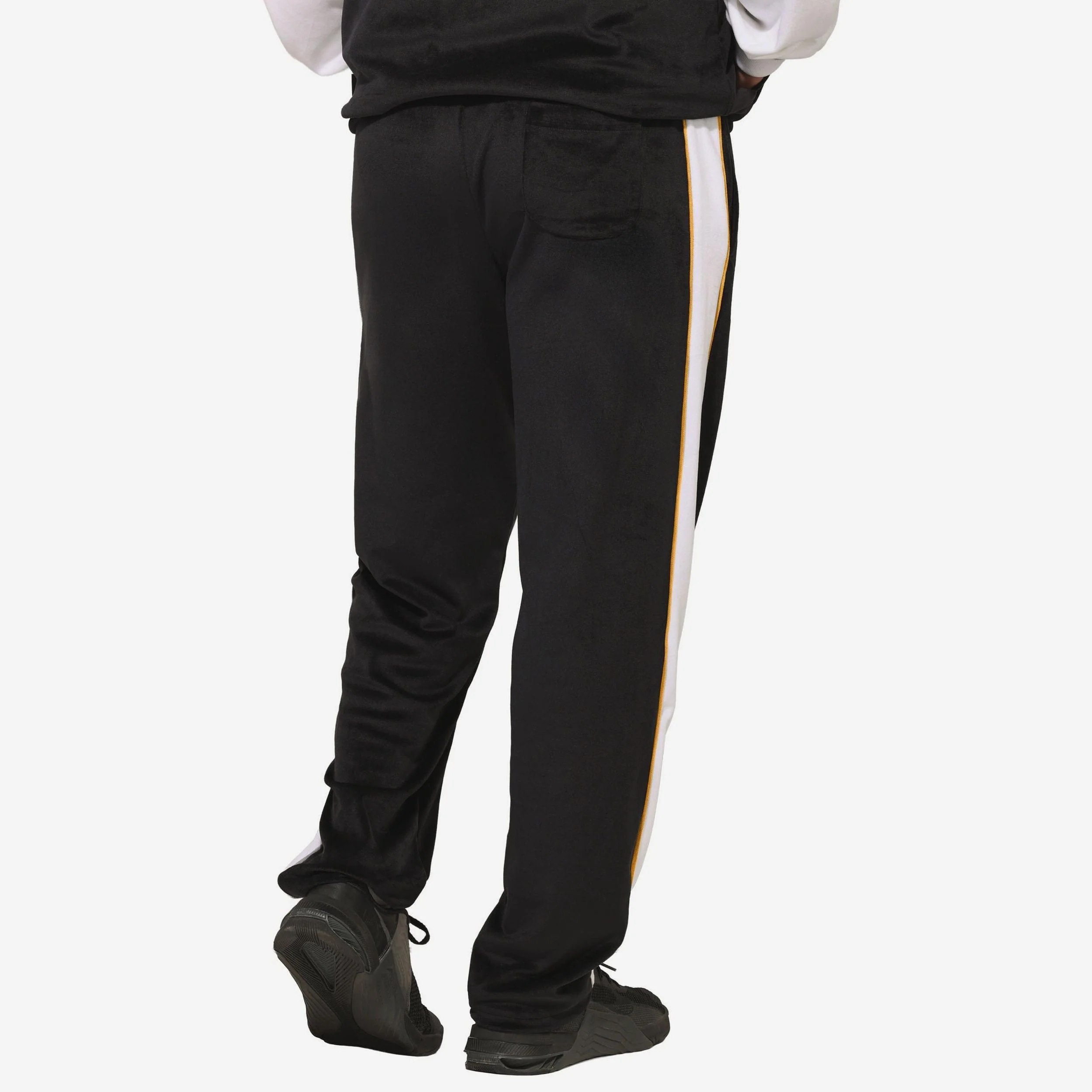 Pittsburgh Steelers Two Tone Velour Pants - Image 2
