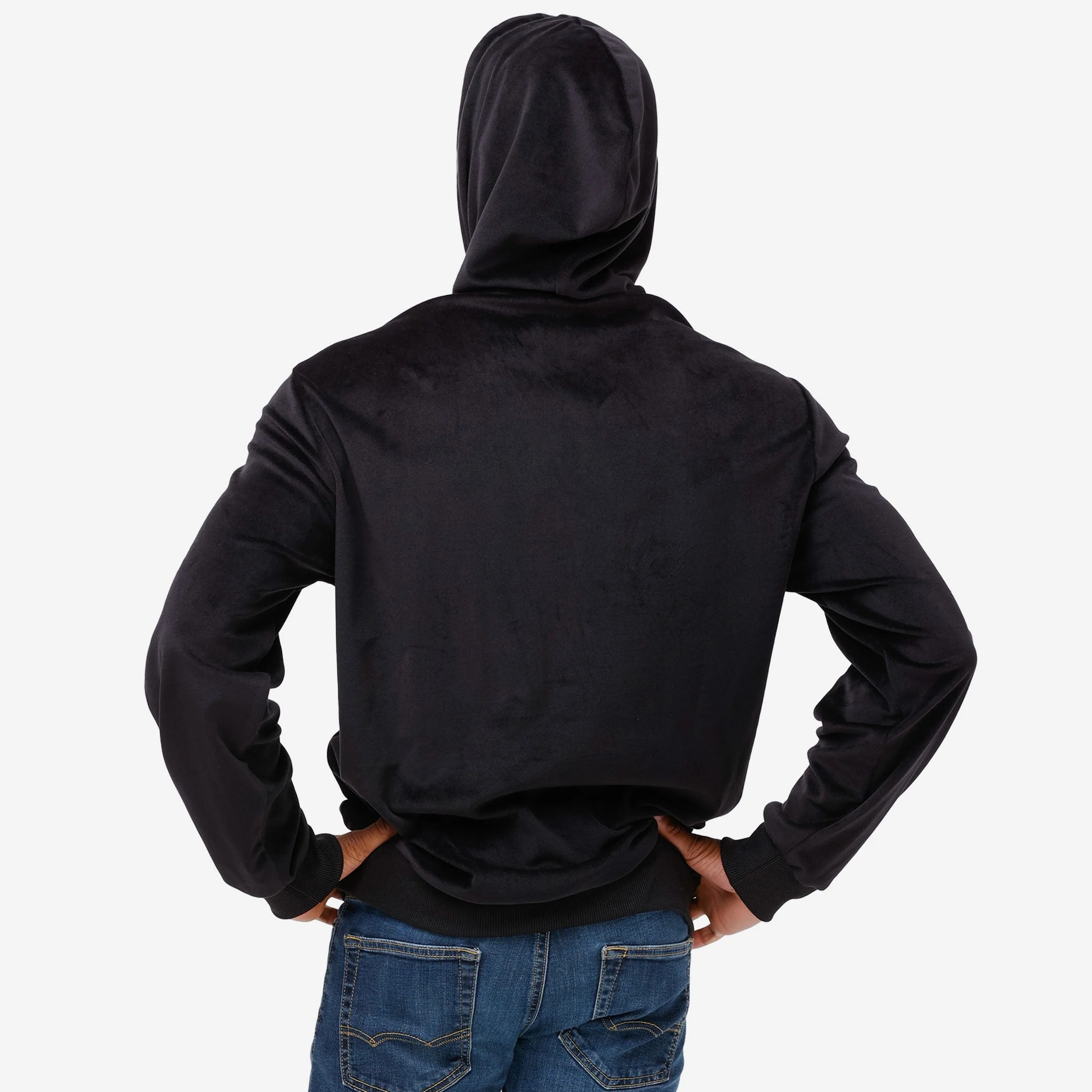 Pittsburgh Steelers Velour Hooded Sweatshirt - Image 2