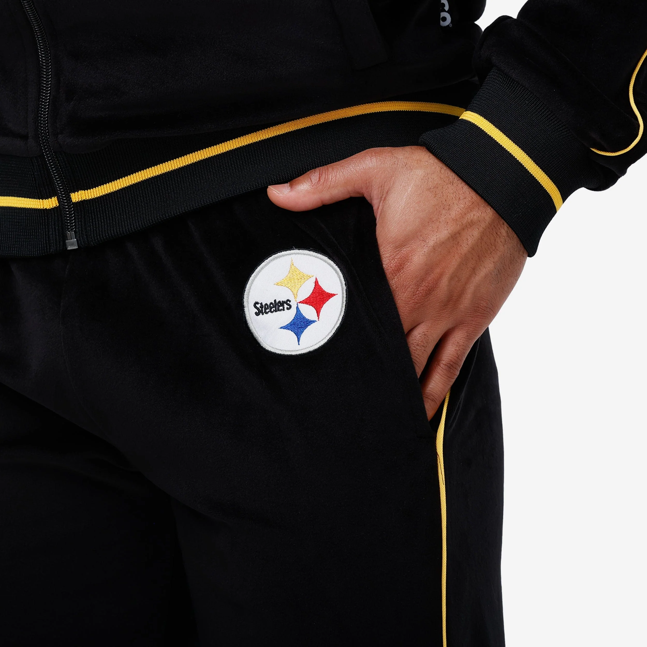 Pittsburgh Steelers Velour Pants - Image 3