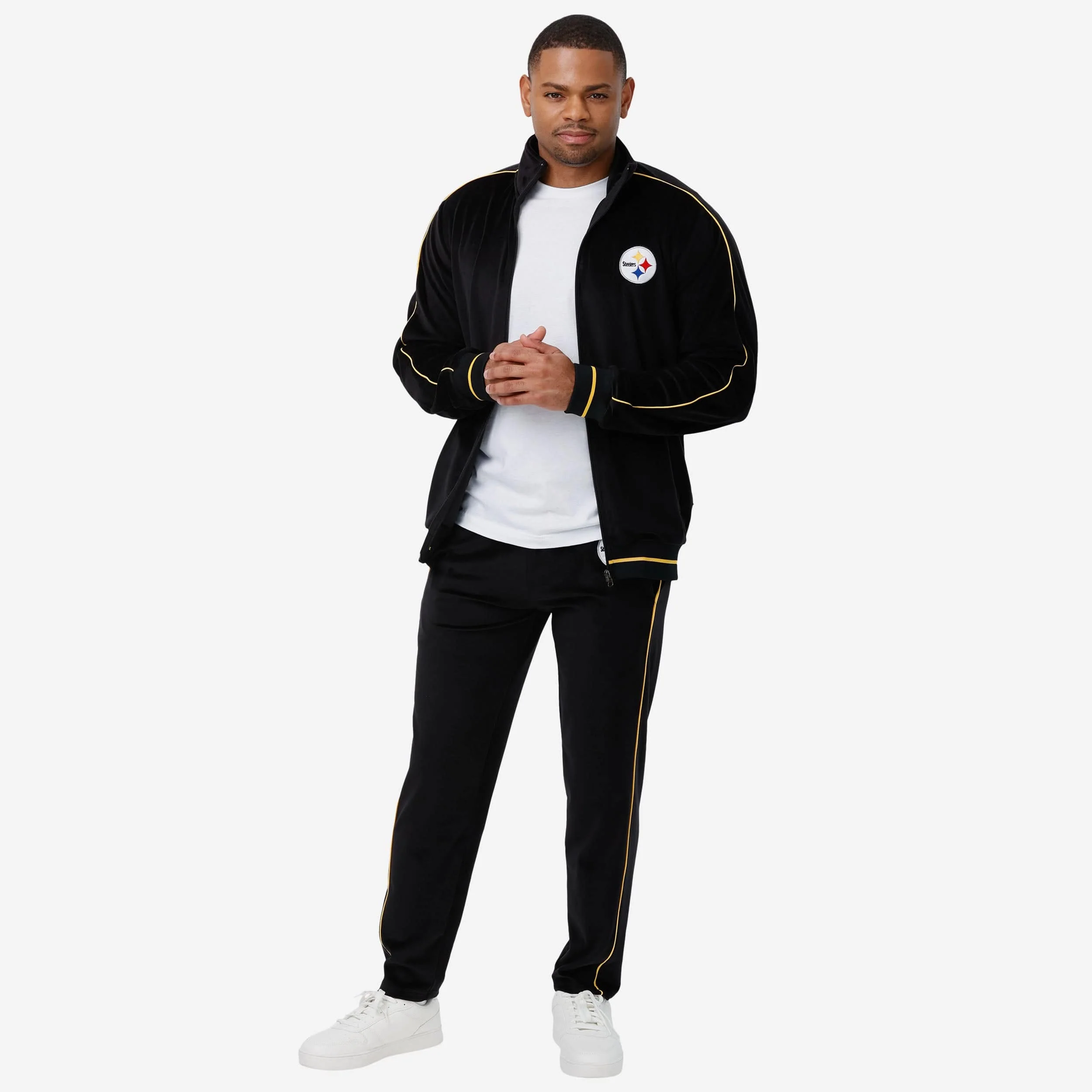 Pittsburgh Steelers Velour Zip Up Top - Image 5